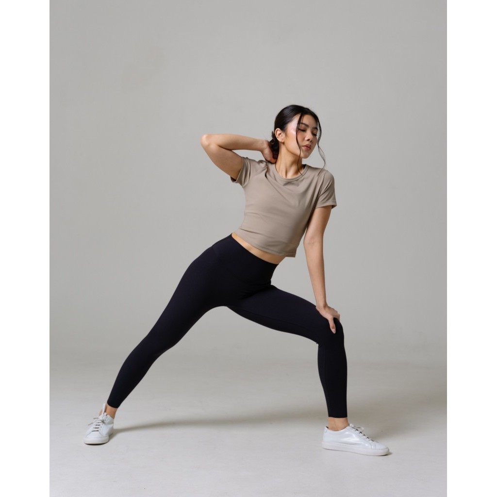 Laurelton Dynamic Soft Lily Legging - Free Size & Seamless & Buttery Soft | Legging Olahraga Yoga Pilates Gym Wanita Celana Olahraga Wanita
