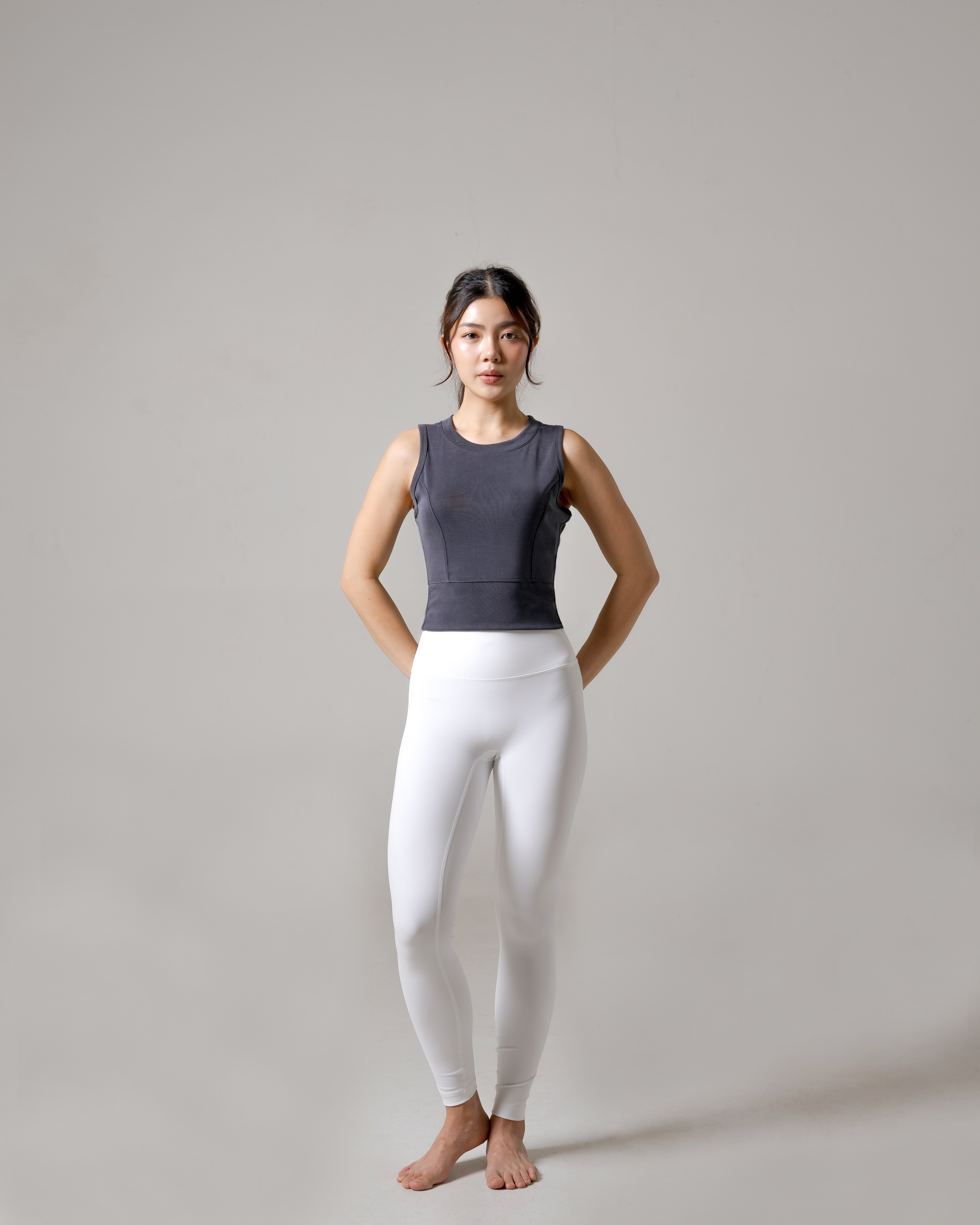 Laurelton Twist Tank Top – Buttery Soft | Back Twist Design | Tank Top Olahraga Wanita Yoga Pilates Gym Casual