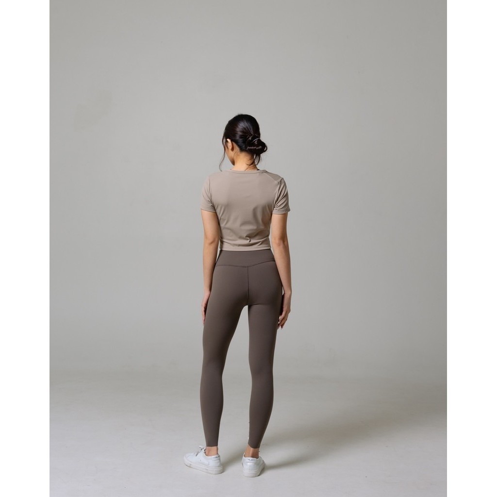Laurelton Dynamic Soft Lily Legging - Free Size & Seamless & Buttery Soft | Legging Olahraga Yoga Pilates Gym Wanita Celana Olahraga Wanita