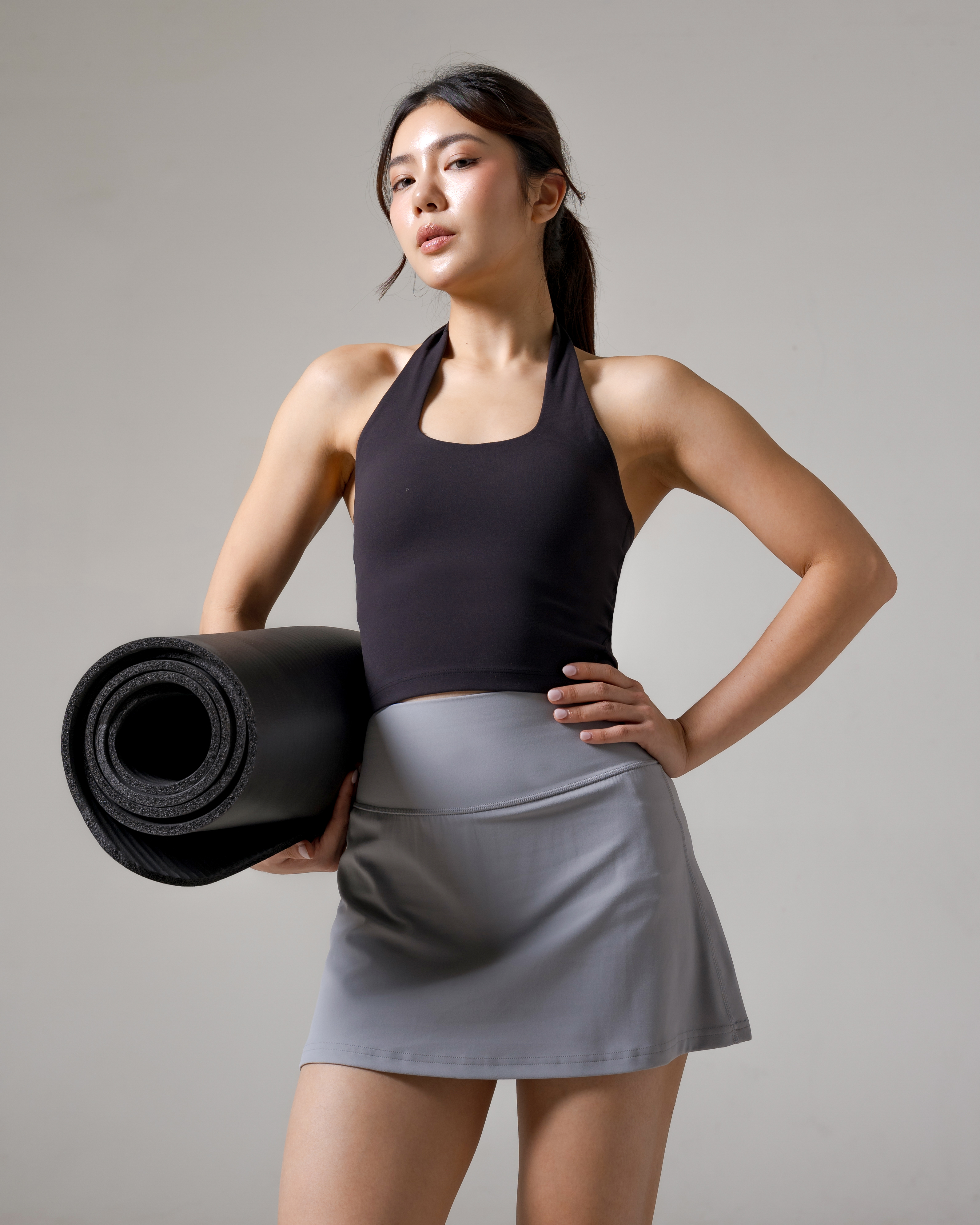 Laurelton Serve Skort – A-Line Skort with Built-in Pocket & Inner Shorts | Rok Celana Olahraga Wanita Tennis Padel Golf Running Skort