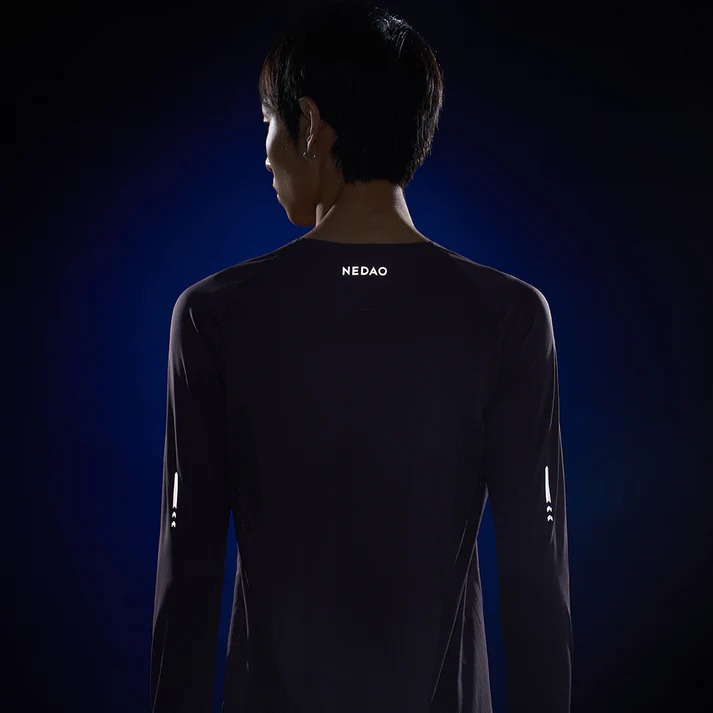 Men's Qiflow Ventilated Running Long Sleeve