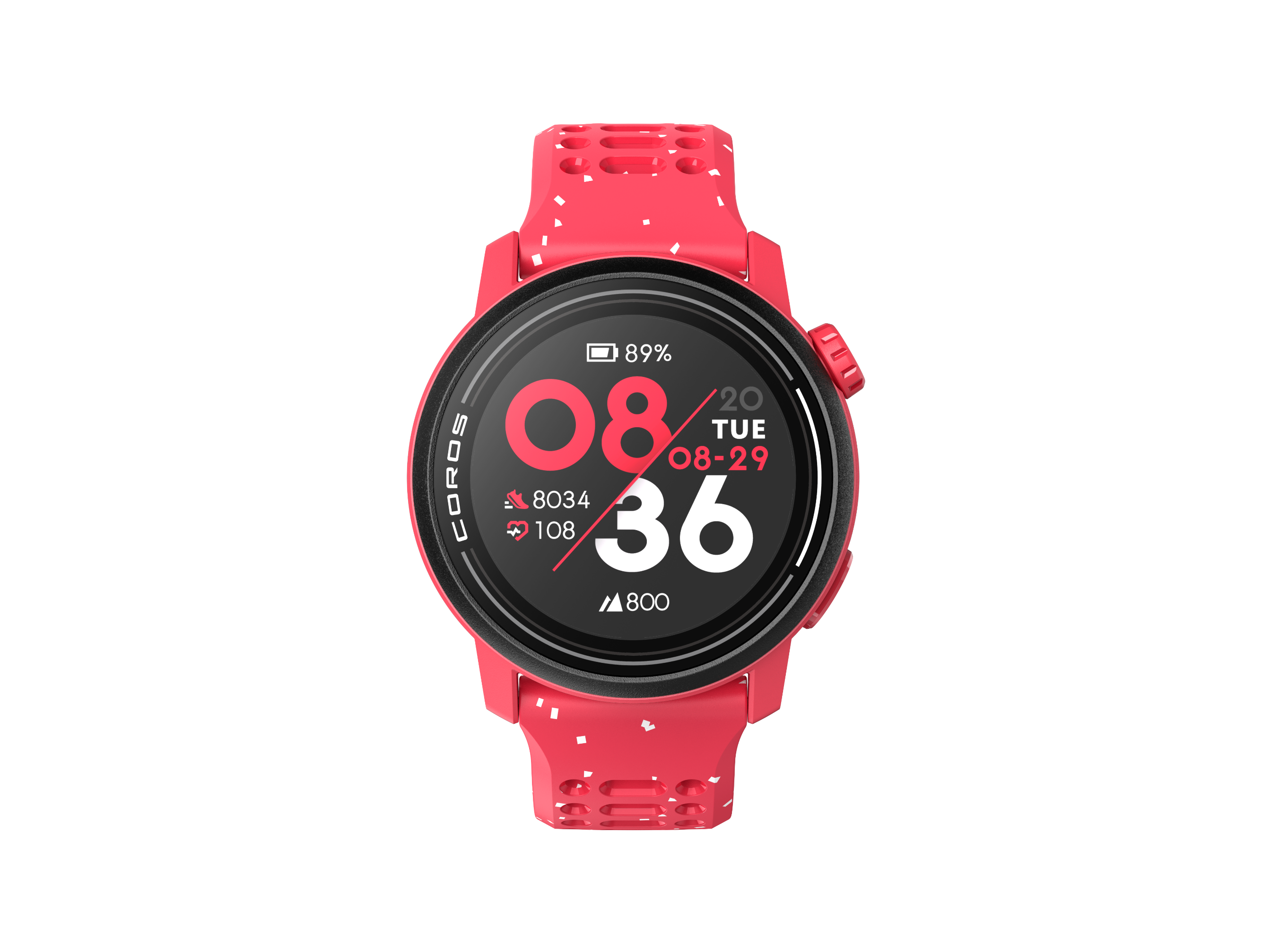 Coros Pace 3 , Red Edition Silicone Band