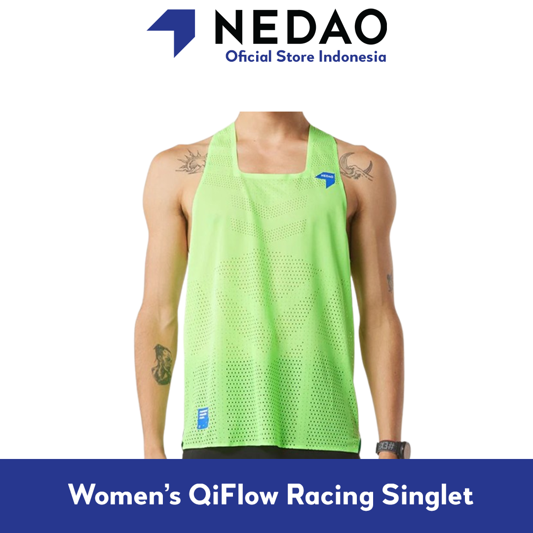 Women's QiFlow Racing Singlet, NEDAO RUNNING V4.0