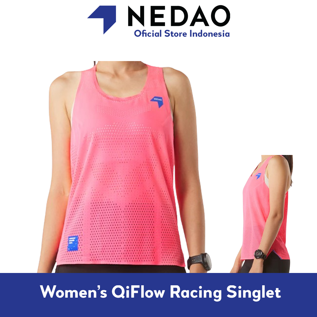 Women's QiFlow Racing Singlet, NEDAO RUNNING V4.0