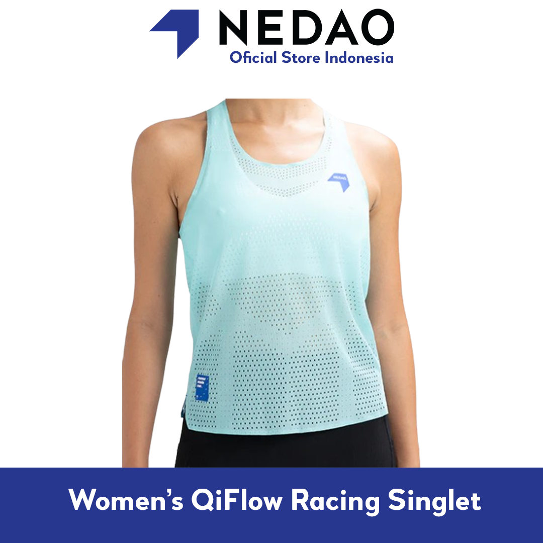 Women's QiFlow Racing Singlet, NEDAO RUNNING V4.0