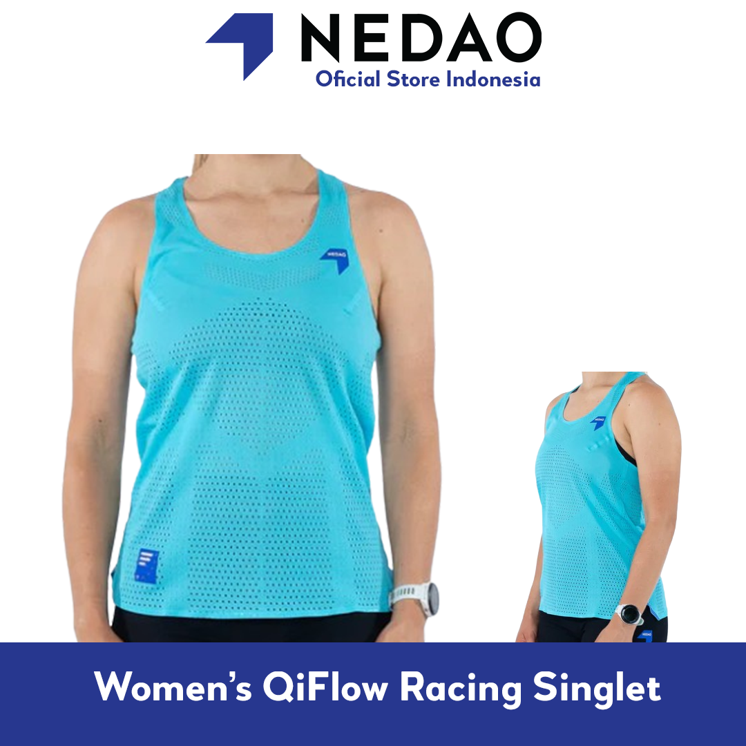 Women's QiFlow Racing Singlet, NEDAO RUNNING V4.0