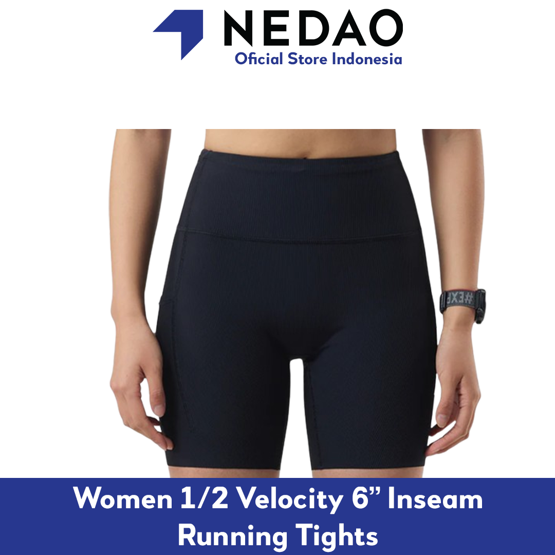 Women's 1/2 Velocity Running Tights, NEDAO RUNNING