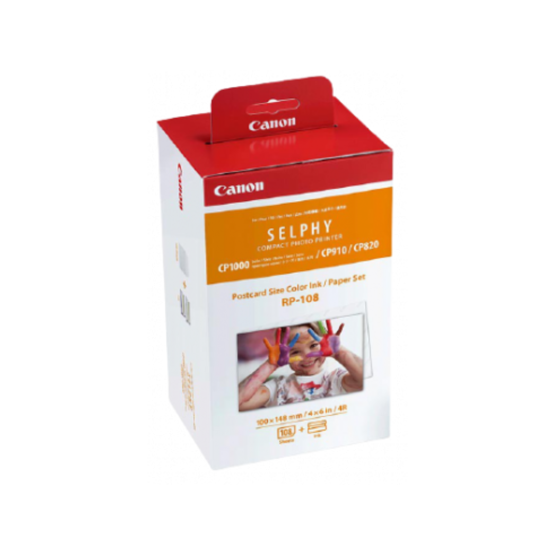 Canon Paper RP108 For CP820 CP910 CP1000 CP1200 CP1300 Canon RP-108