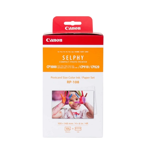 Canon Paper RP108 For CP820 CP910 CP1000 CP1200 CP1300 Canon RP-108