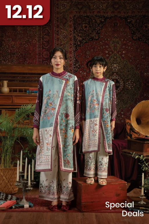 Image of Heart Troops Sentani Set Mint Mom & Kids