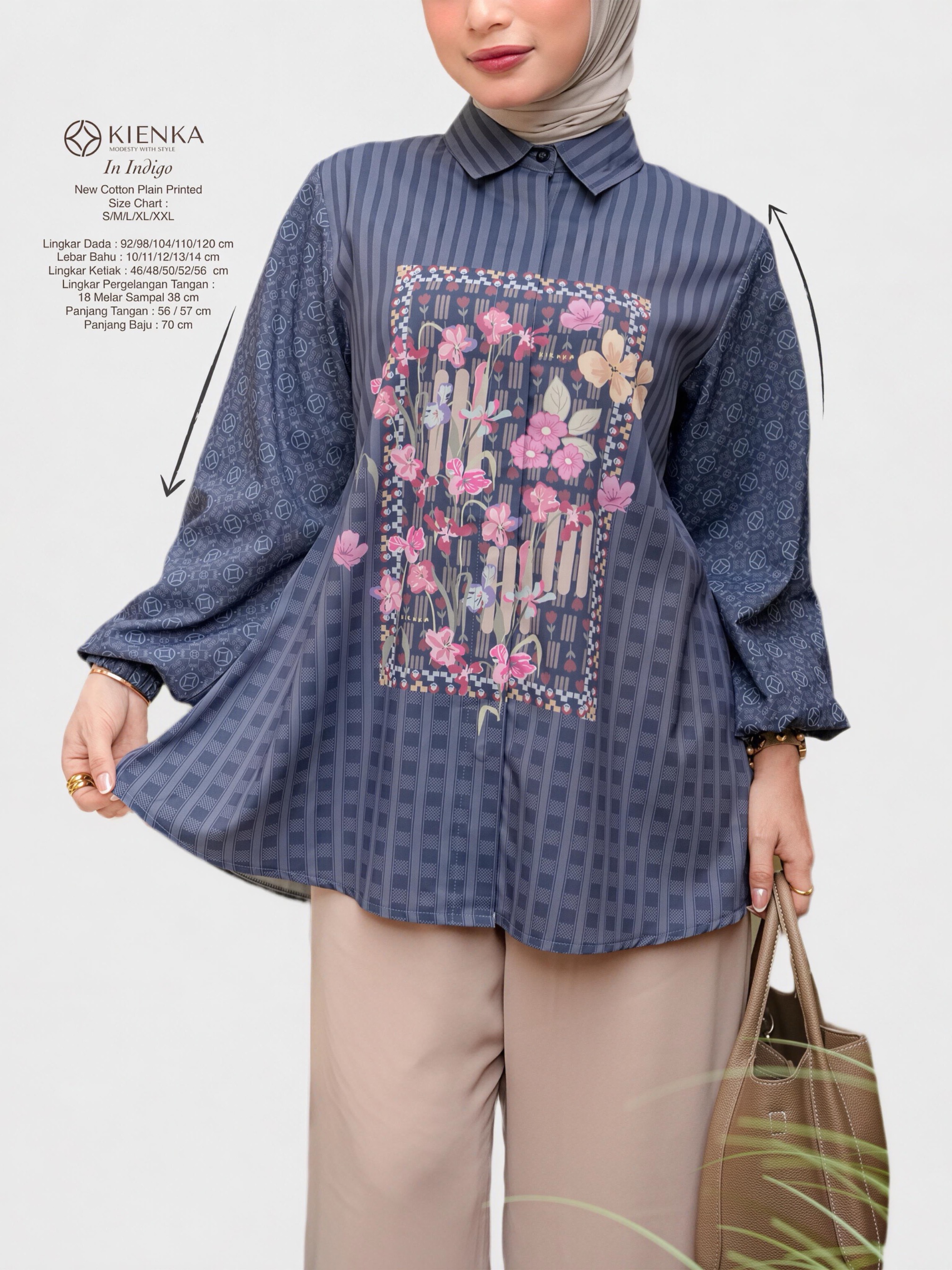 Mine Blouse Indigo