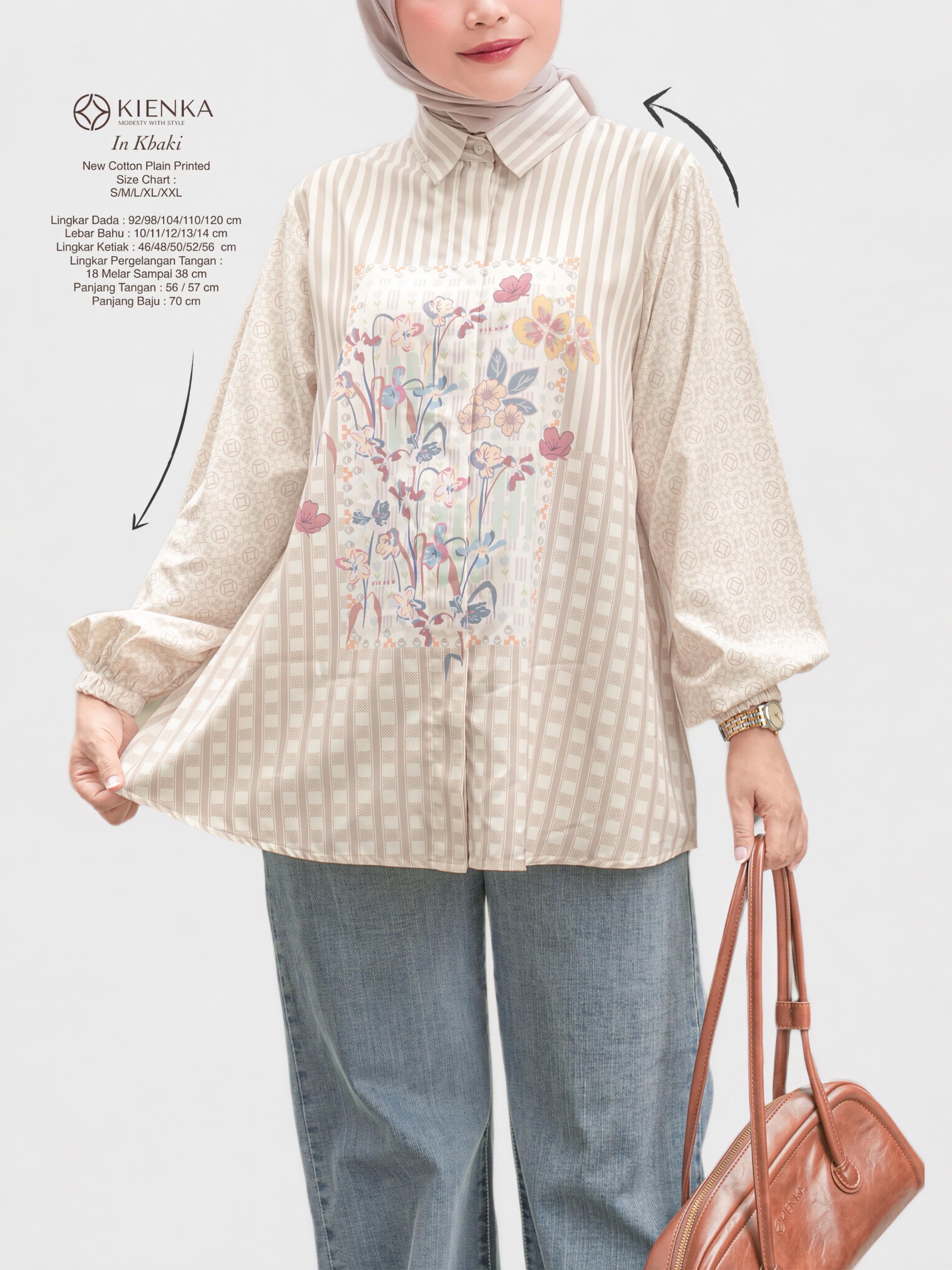 Mine Blouse Khaki