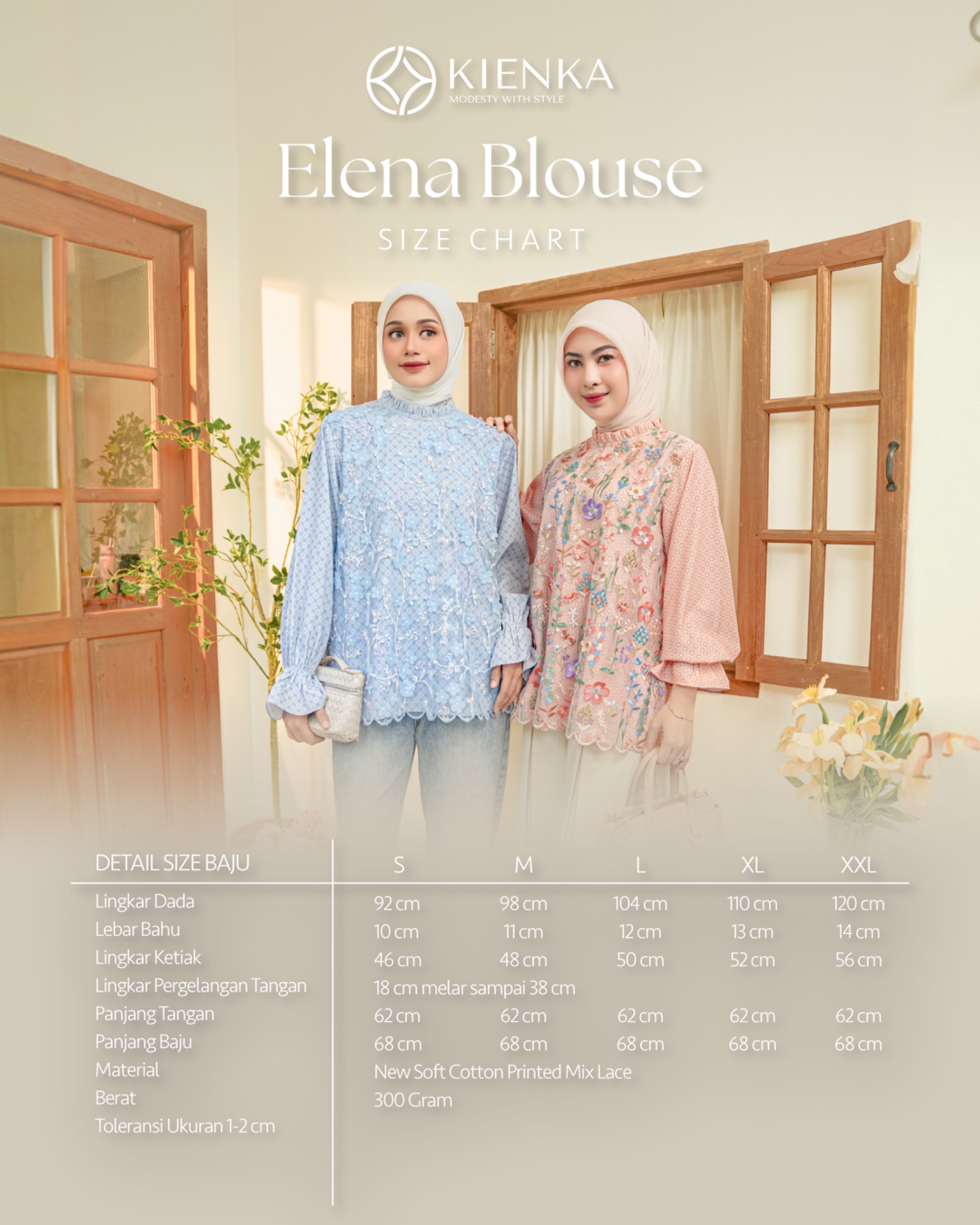 Elena Lace Blouse Fuzz