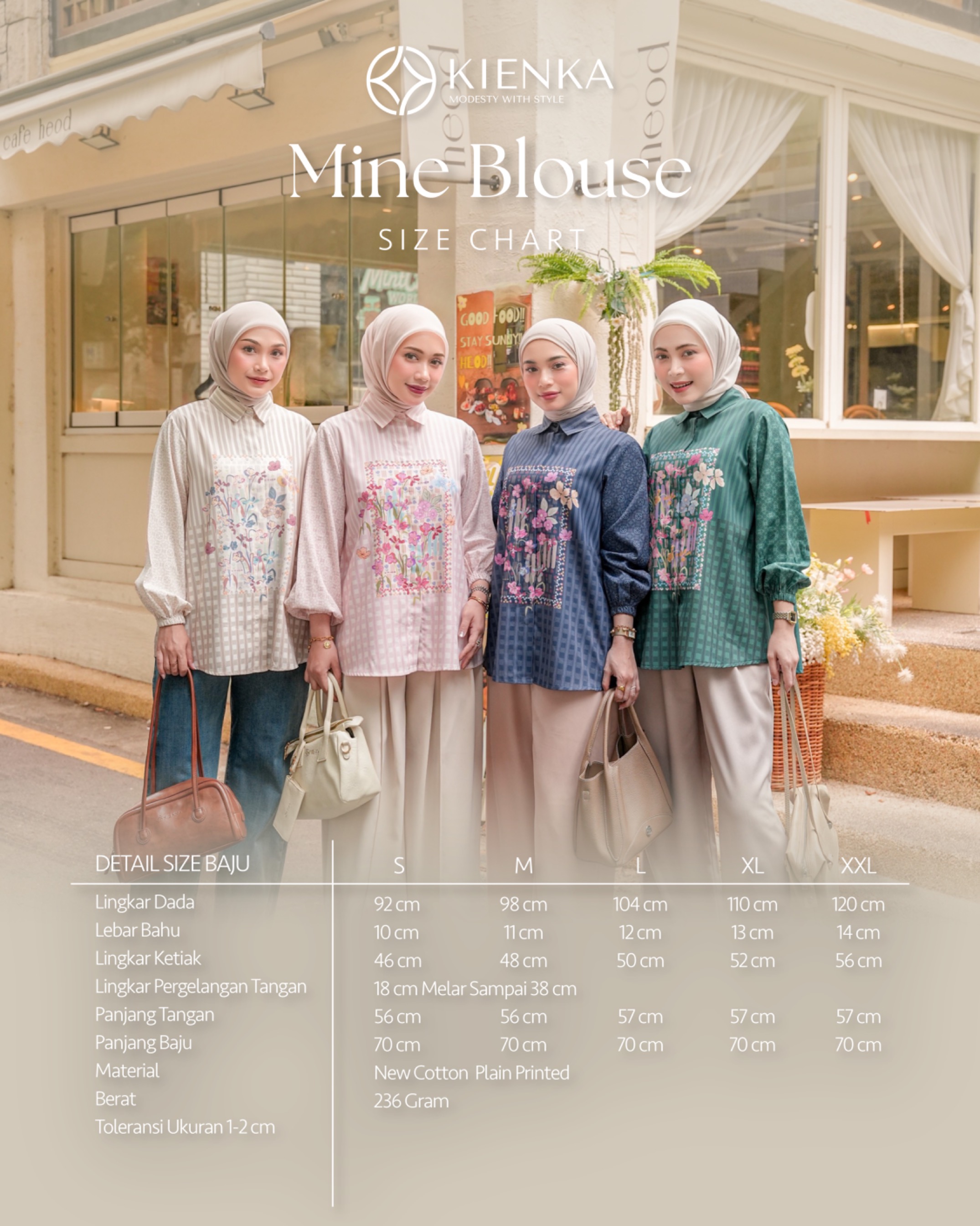 Mine Blouse Emerald