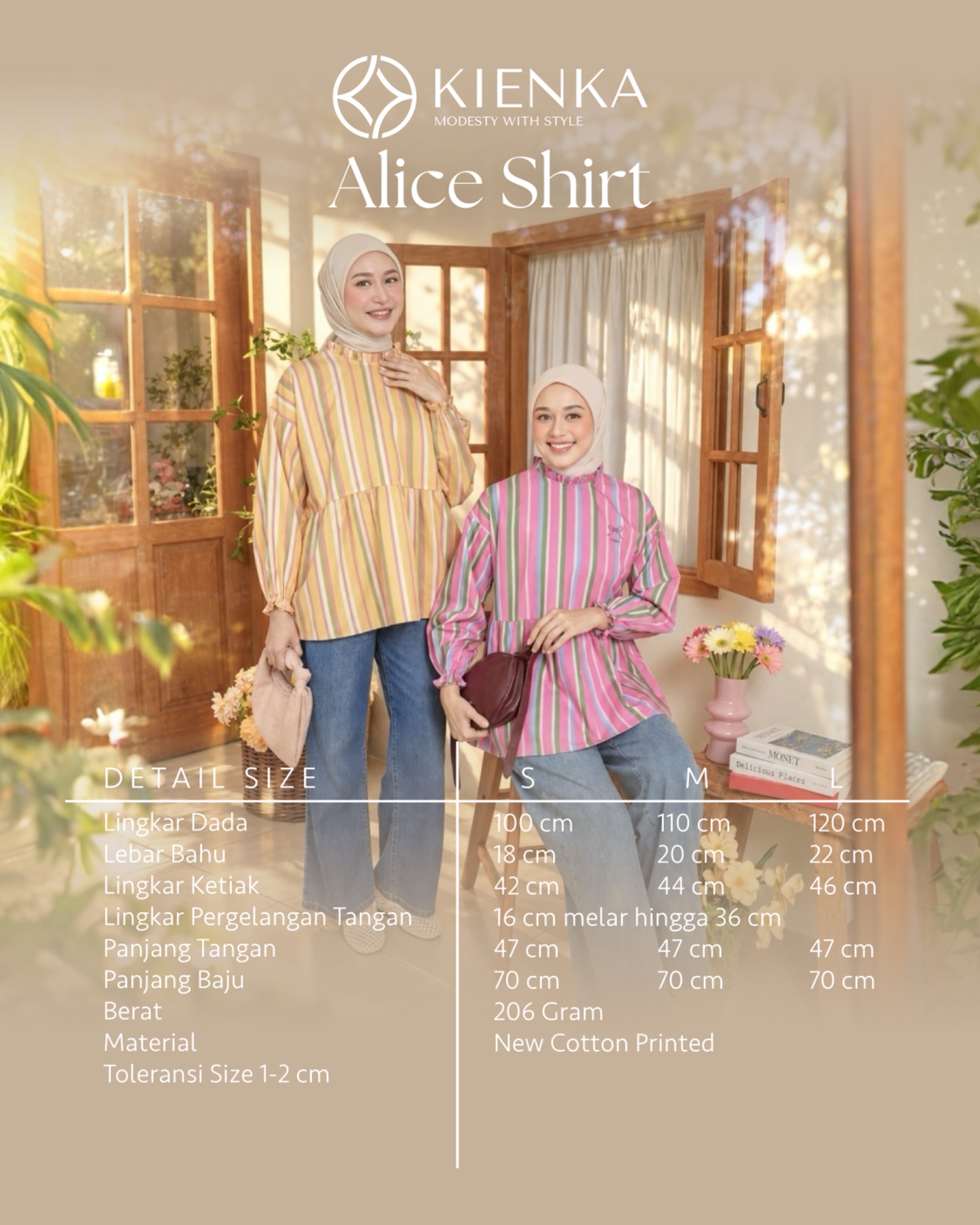 Alice Shirt Ice Blue