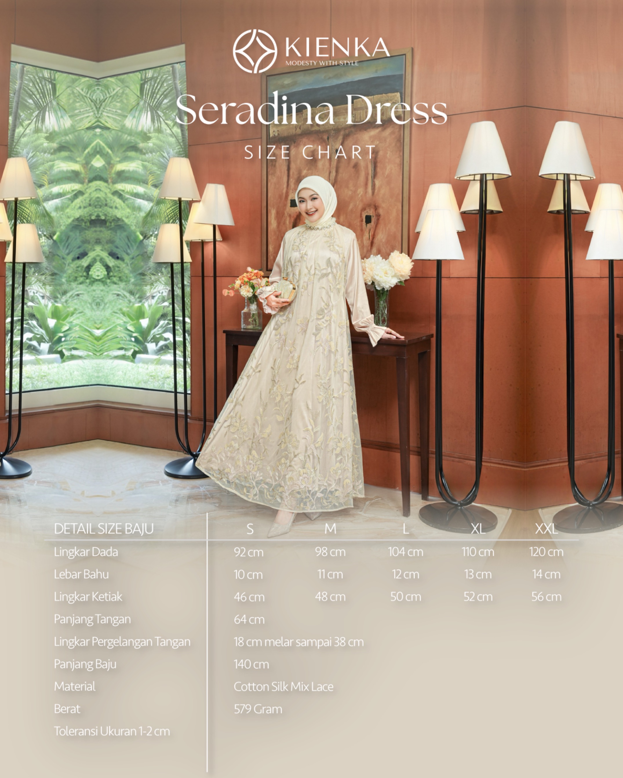 Seradina Dress Ibu Airy
