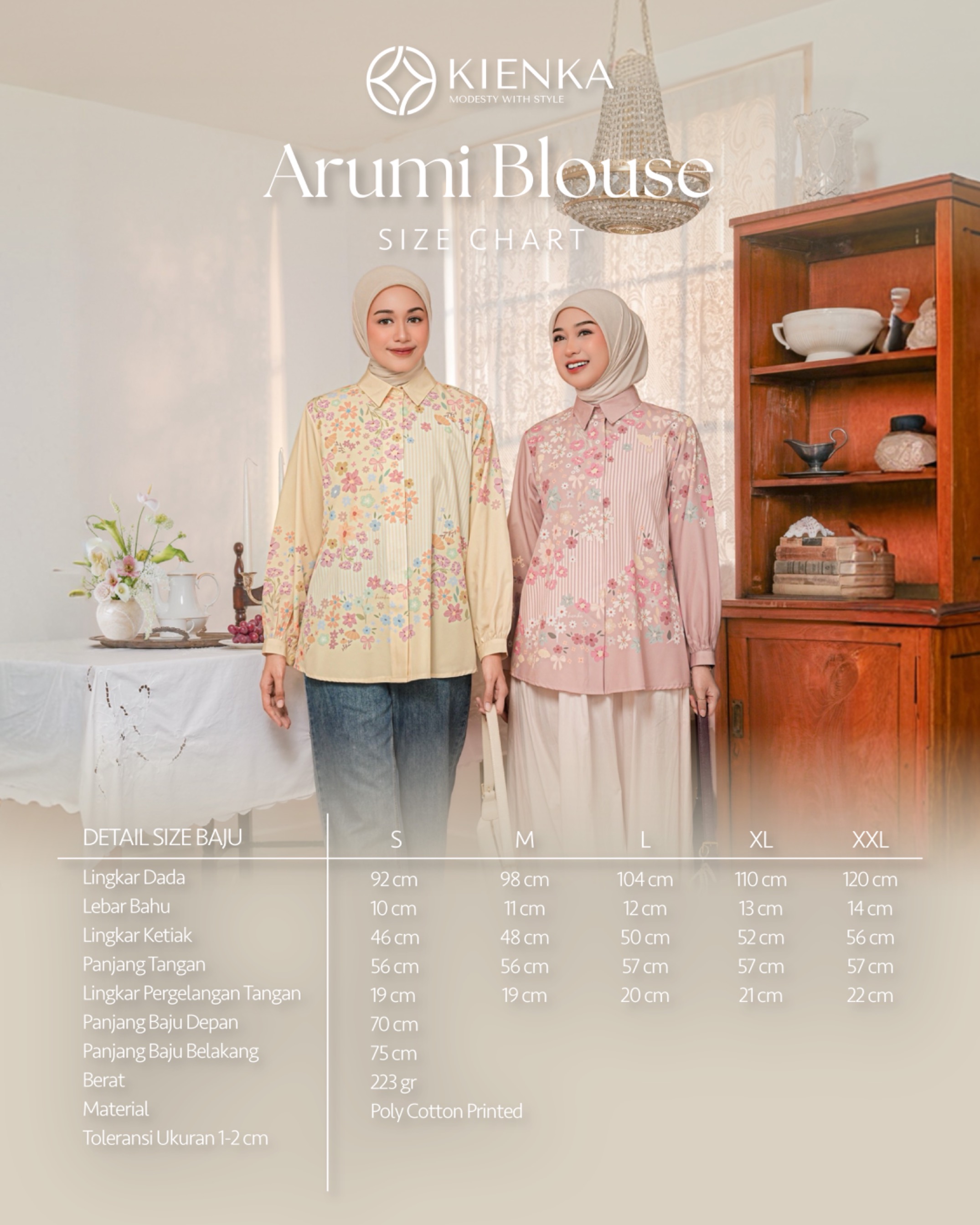 Arumi Blouse Blush