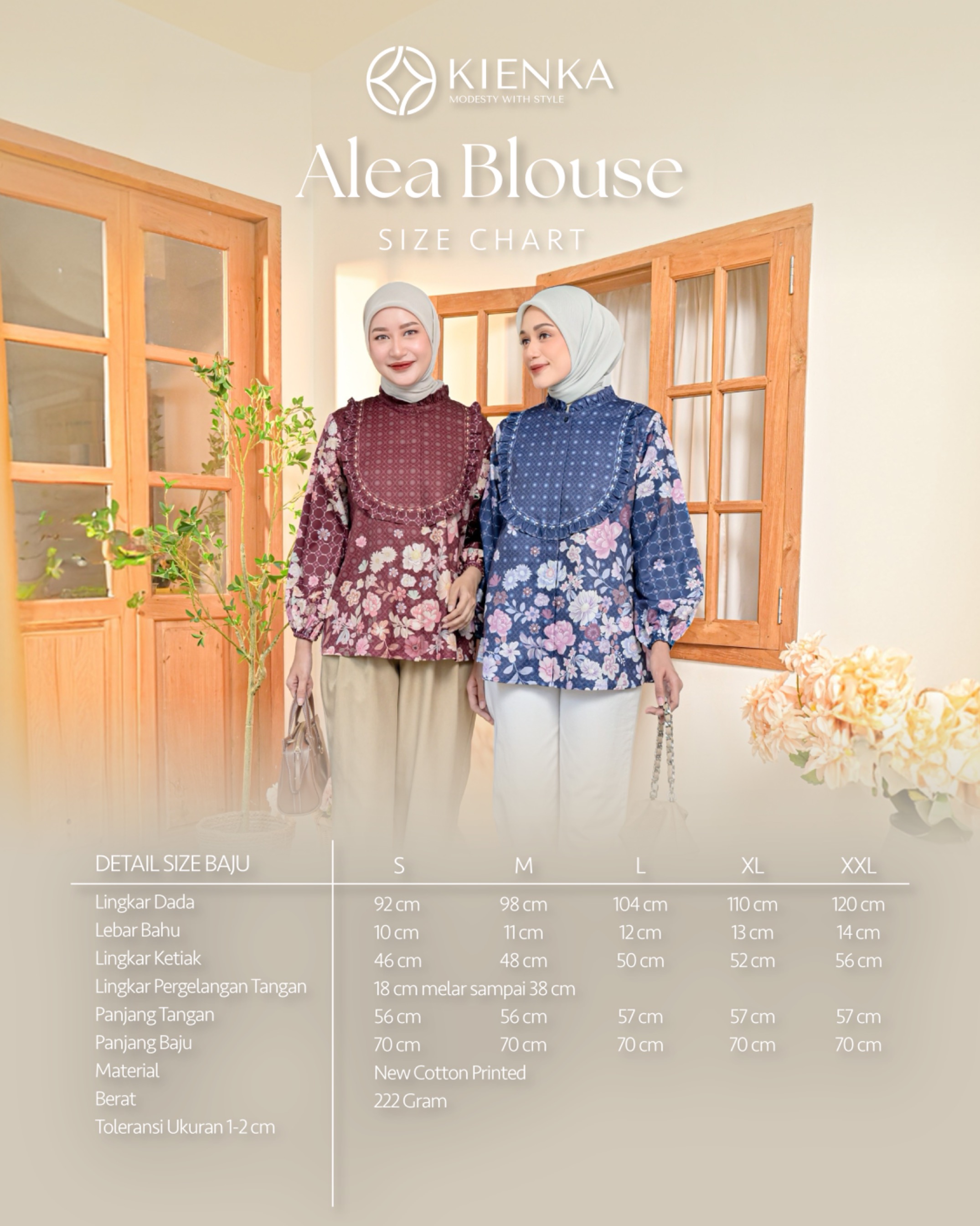 Alea Blouse Biscuit