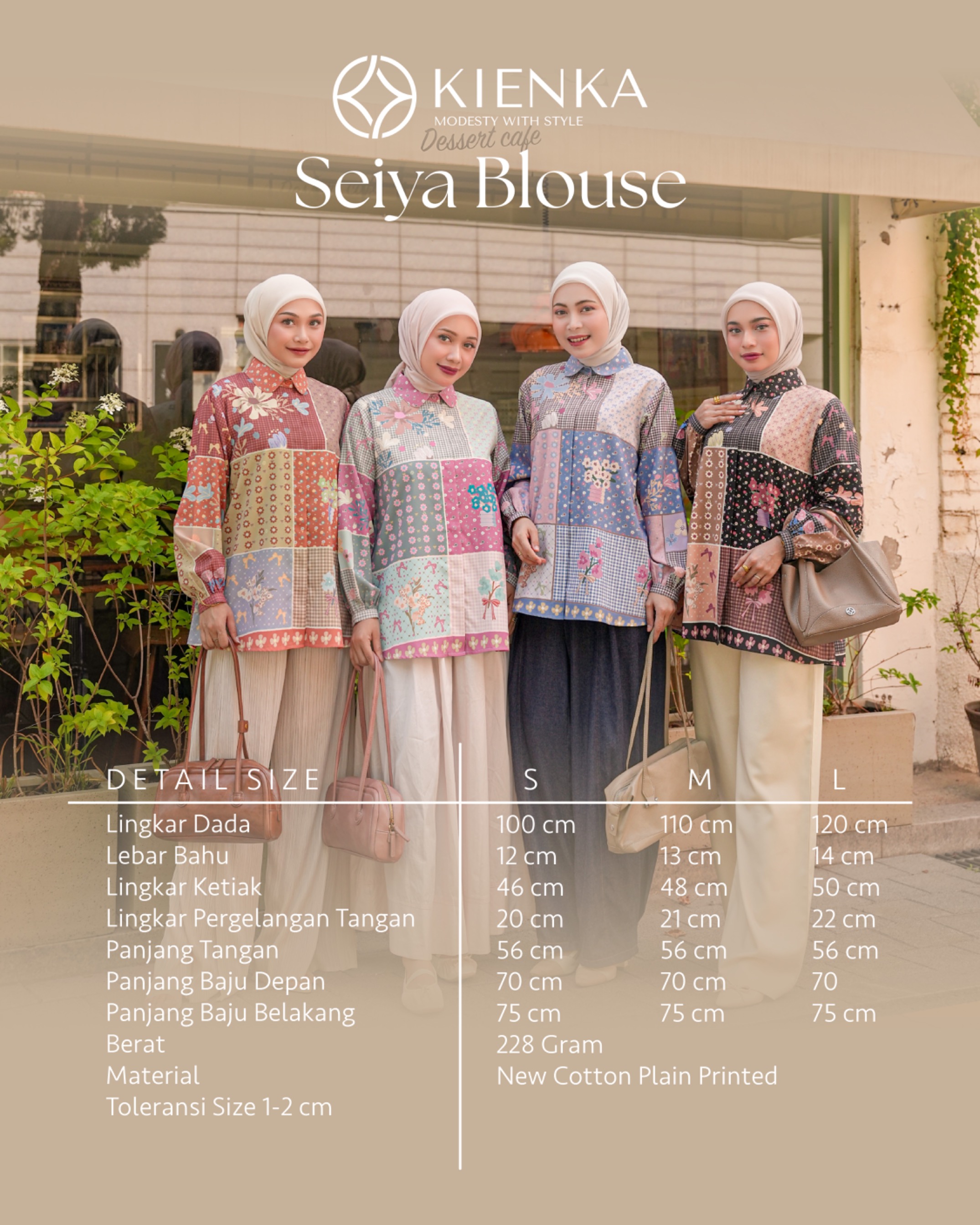 Seiya Blouse Terracotta
