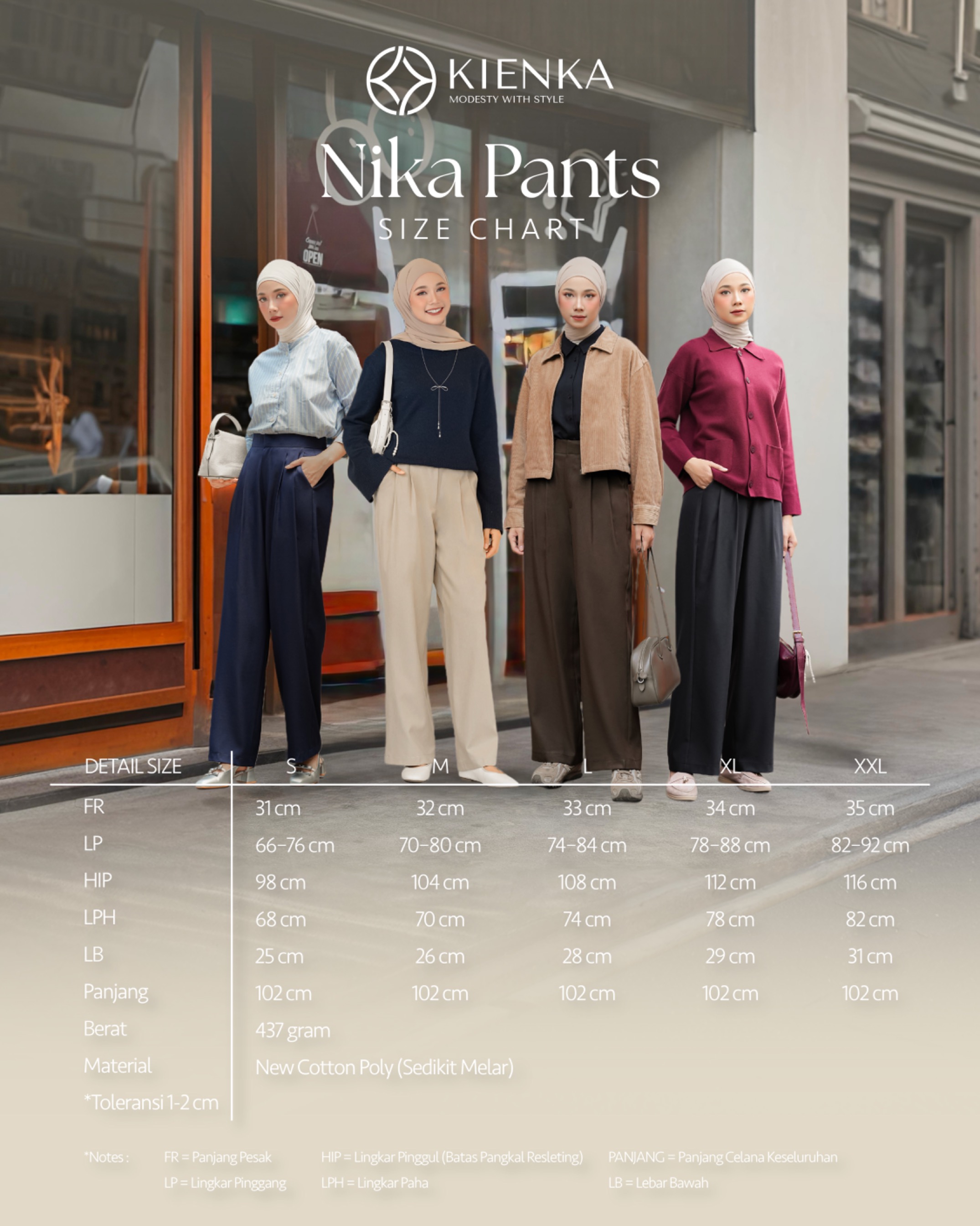 Nika Pants Charcoal