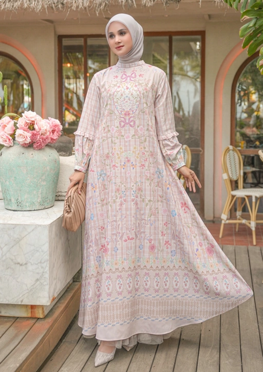 Image of Lumina Dress Nude