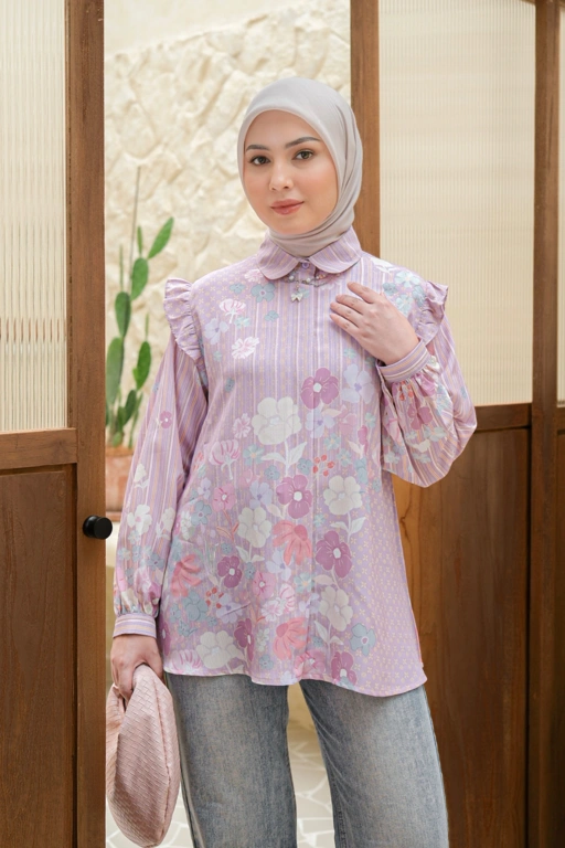 Image of Alaya Blouse Dusty