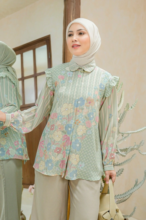 Image of Alaya Blouse Minty