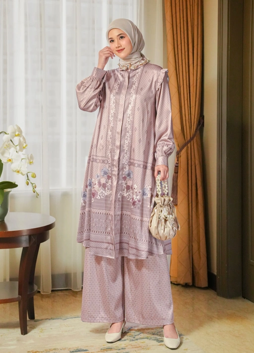 Image of Maysoora One Set by Kienka X Antik Arifani Mauve 