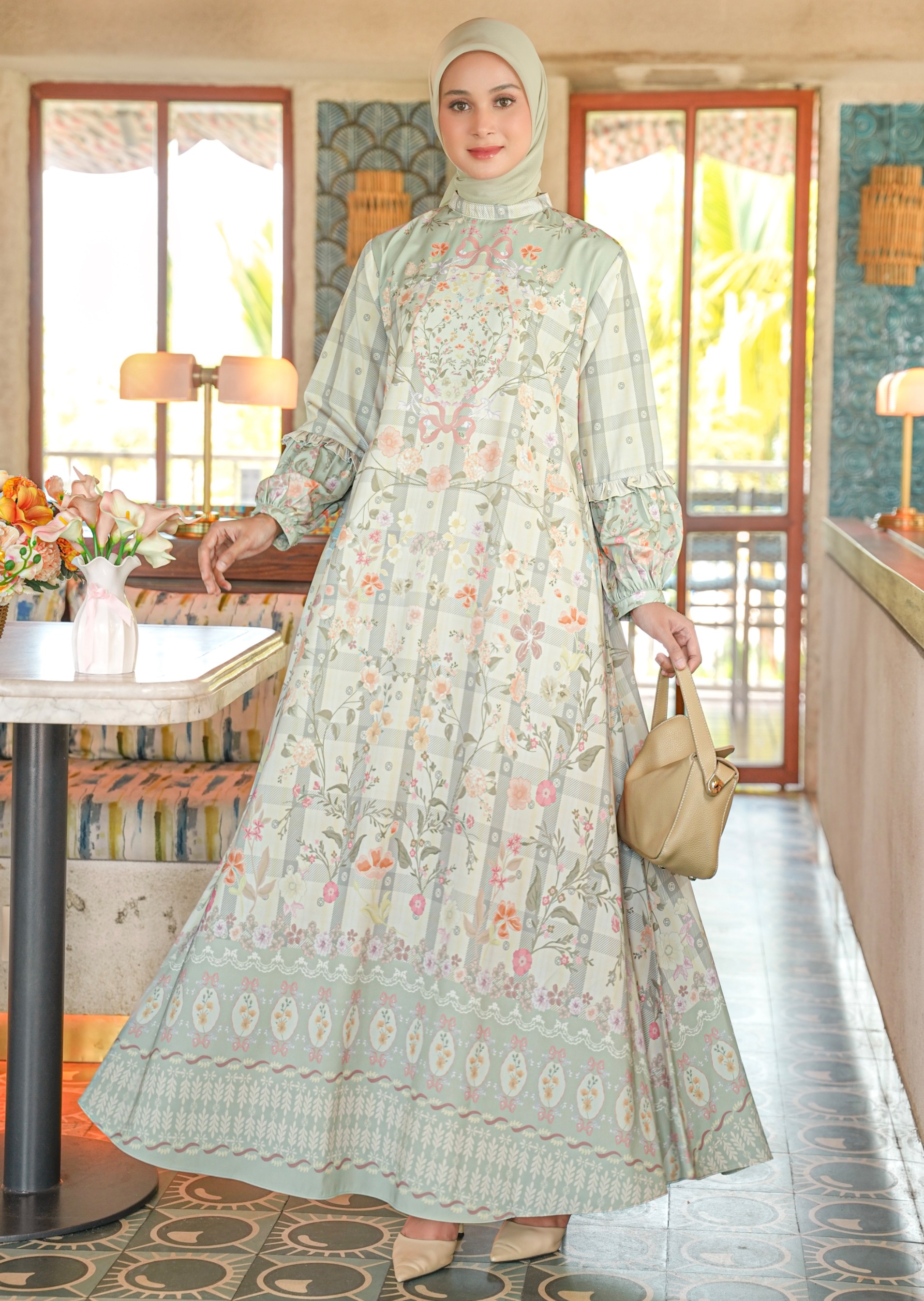 Lumina Dress Sage