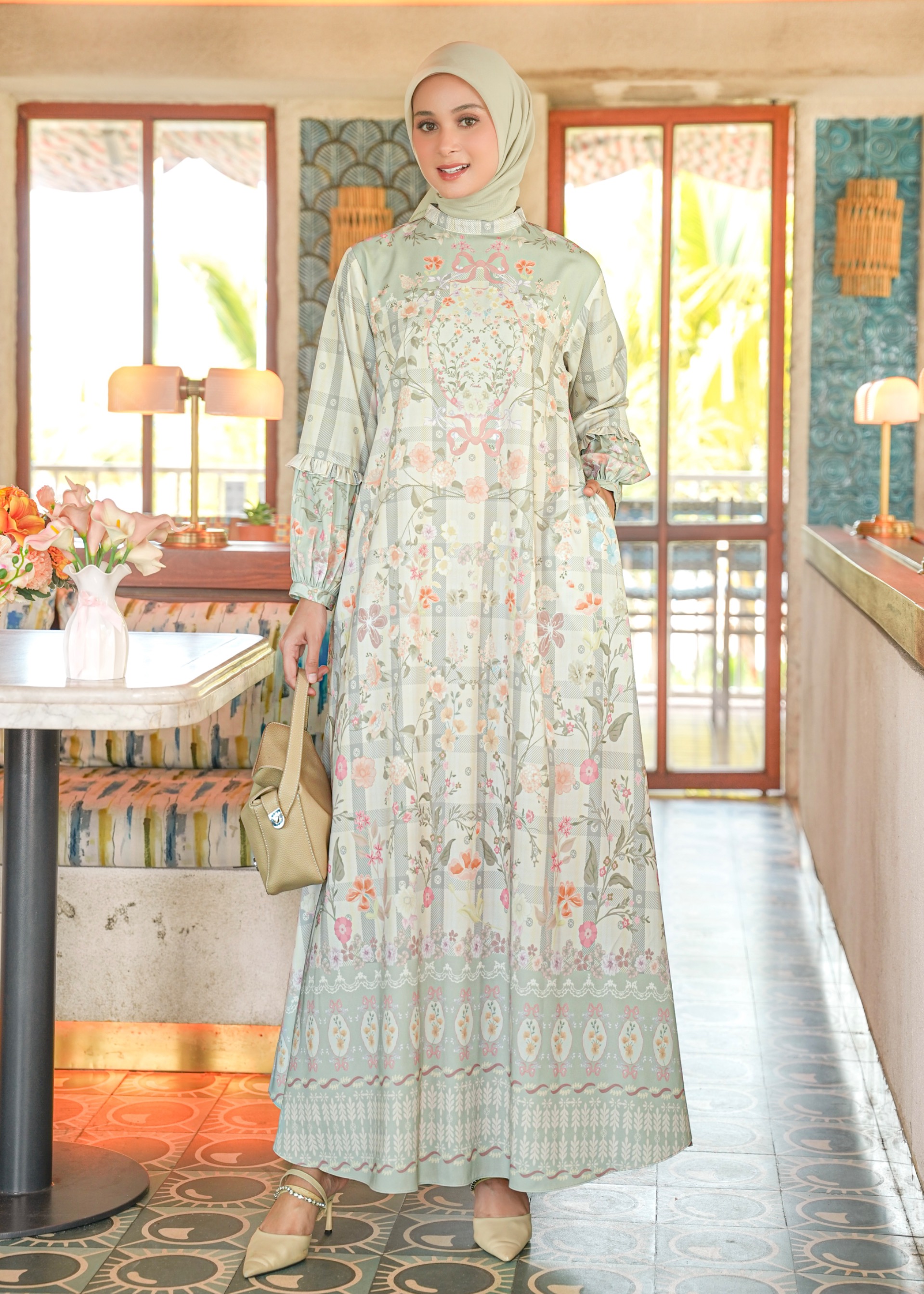 Lumina Dress Sage
