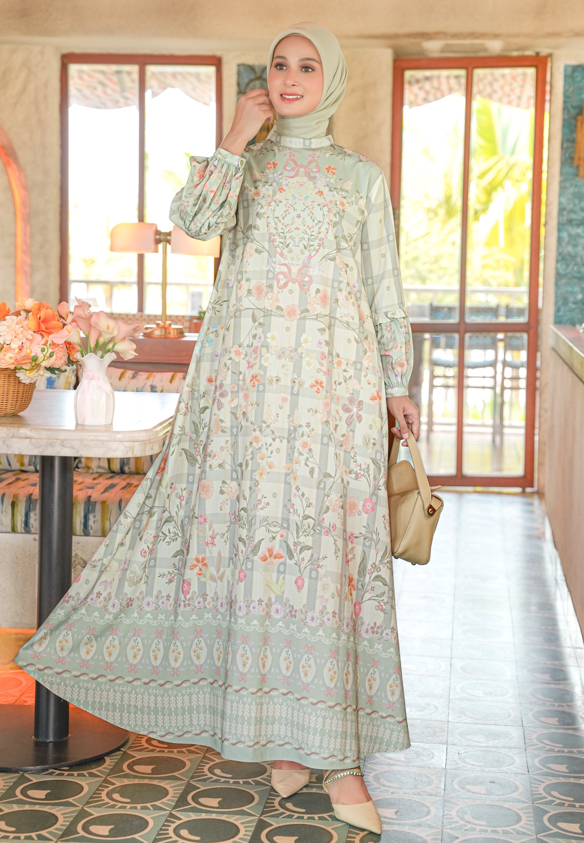 Lumina Dress Sage