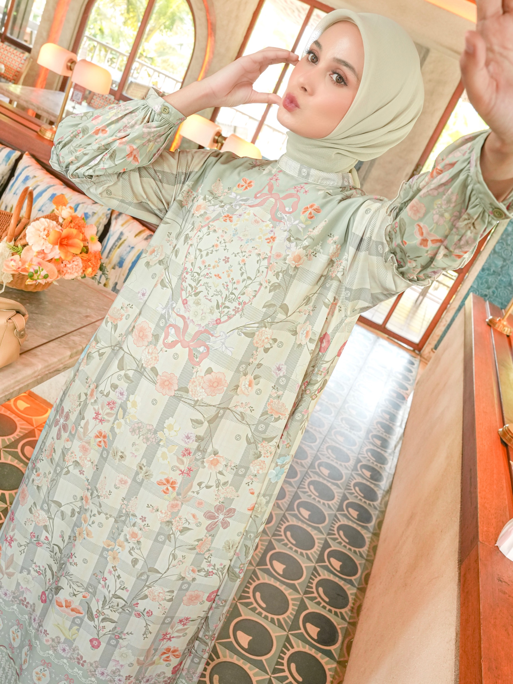 Lumina Dress Sage