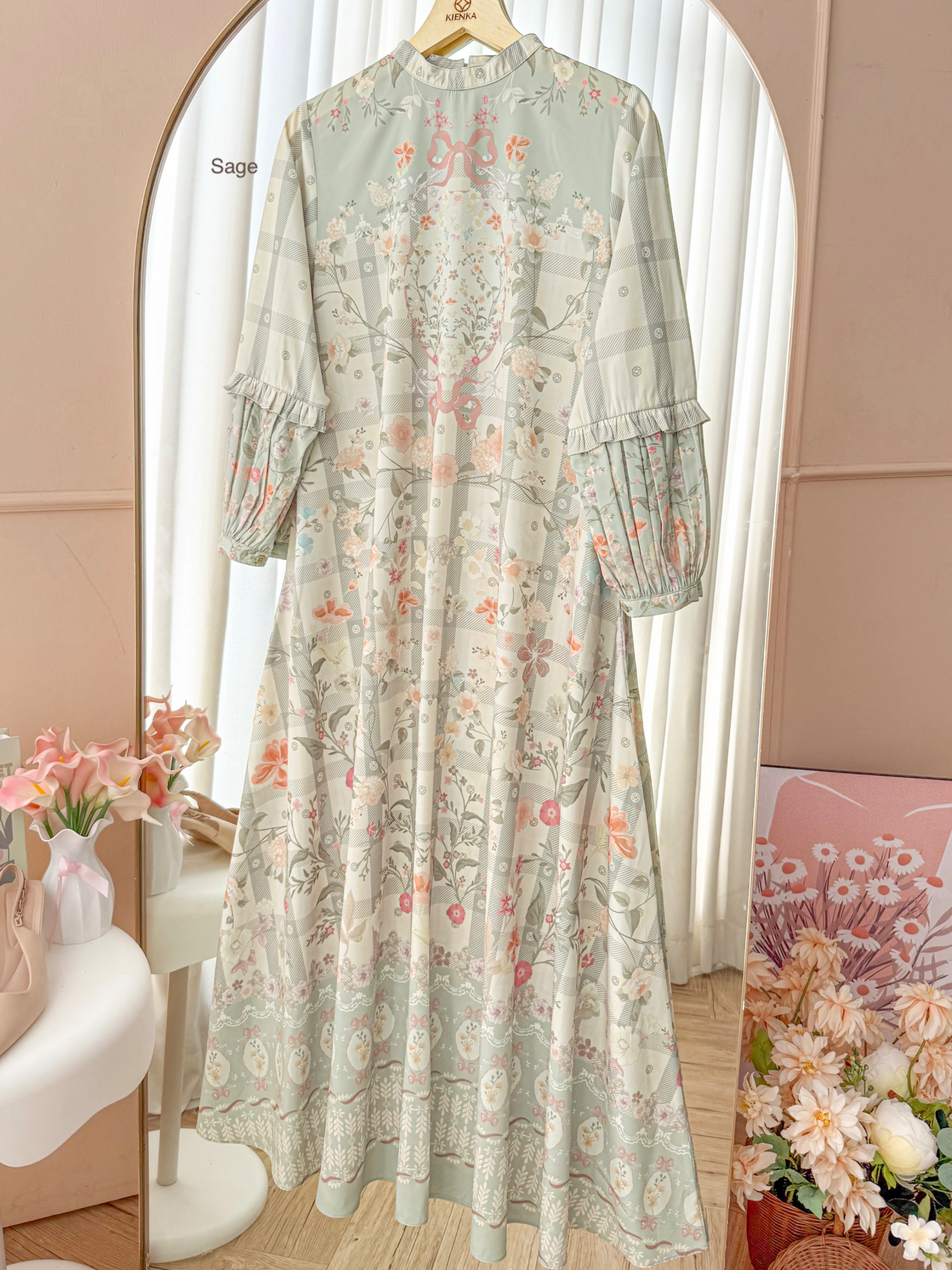 Lumina Dress Sage