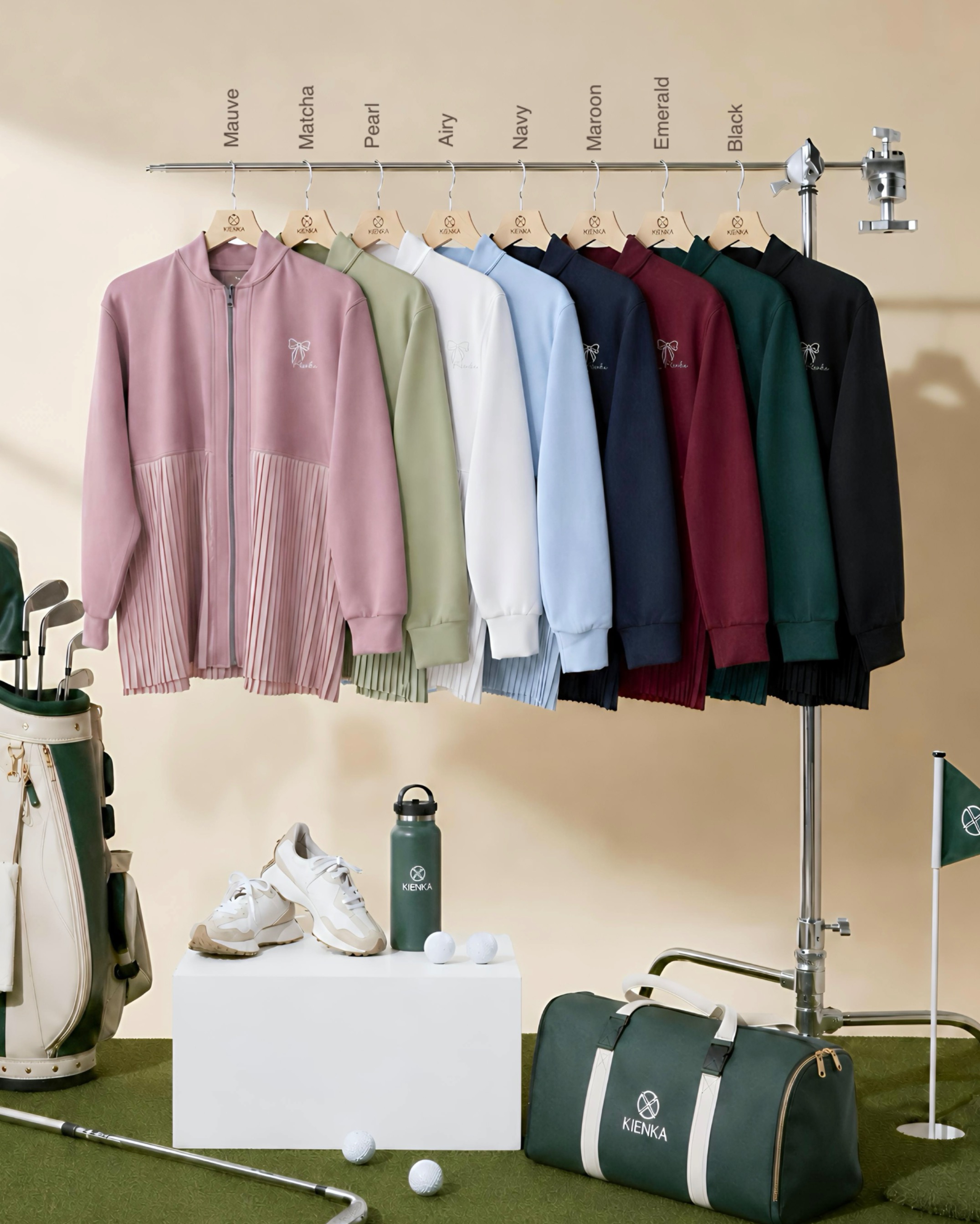 Ruby Pleats Jacket Airy