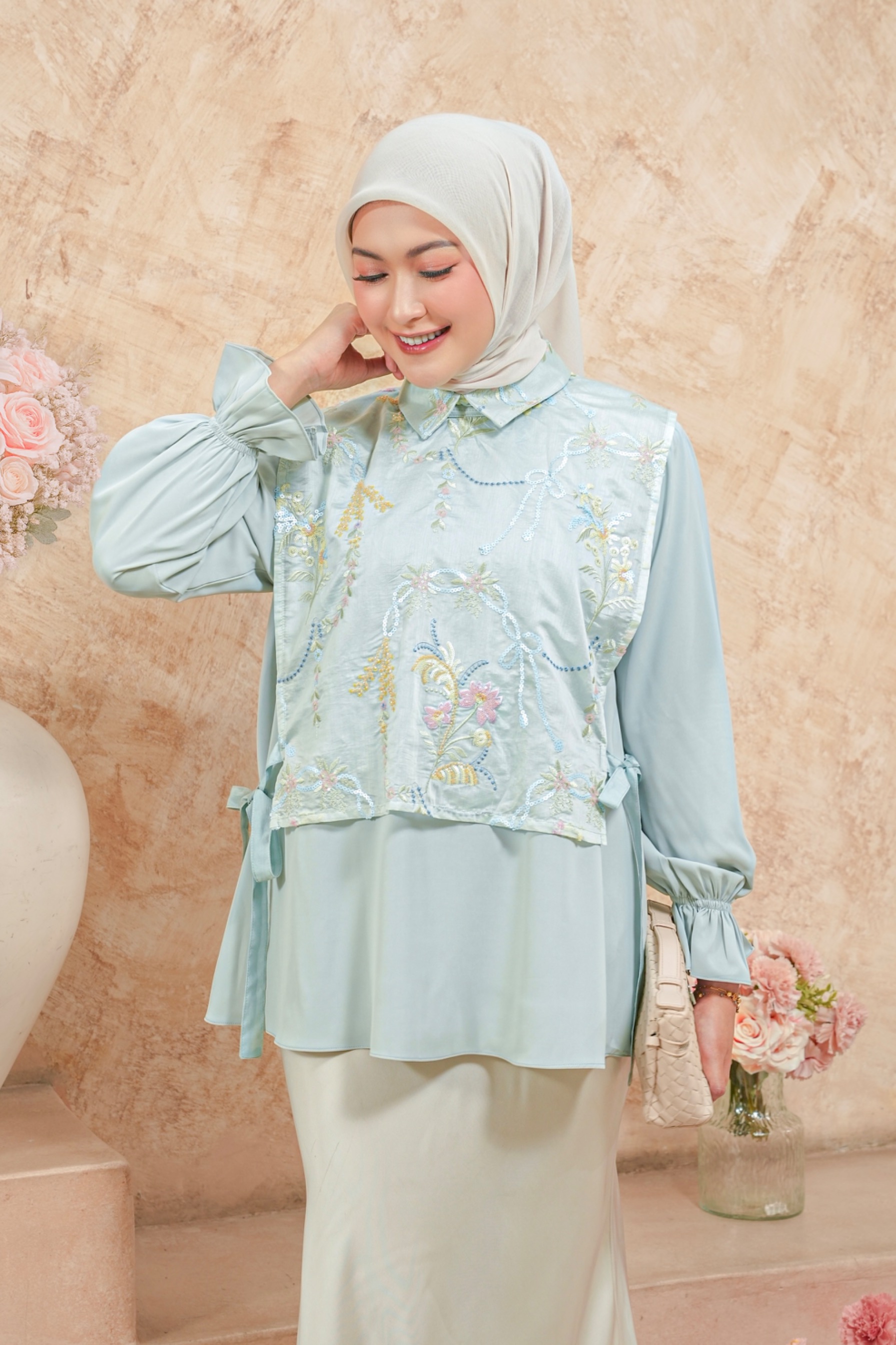 Aletha Vest Beads Tiffany