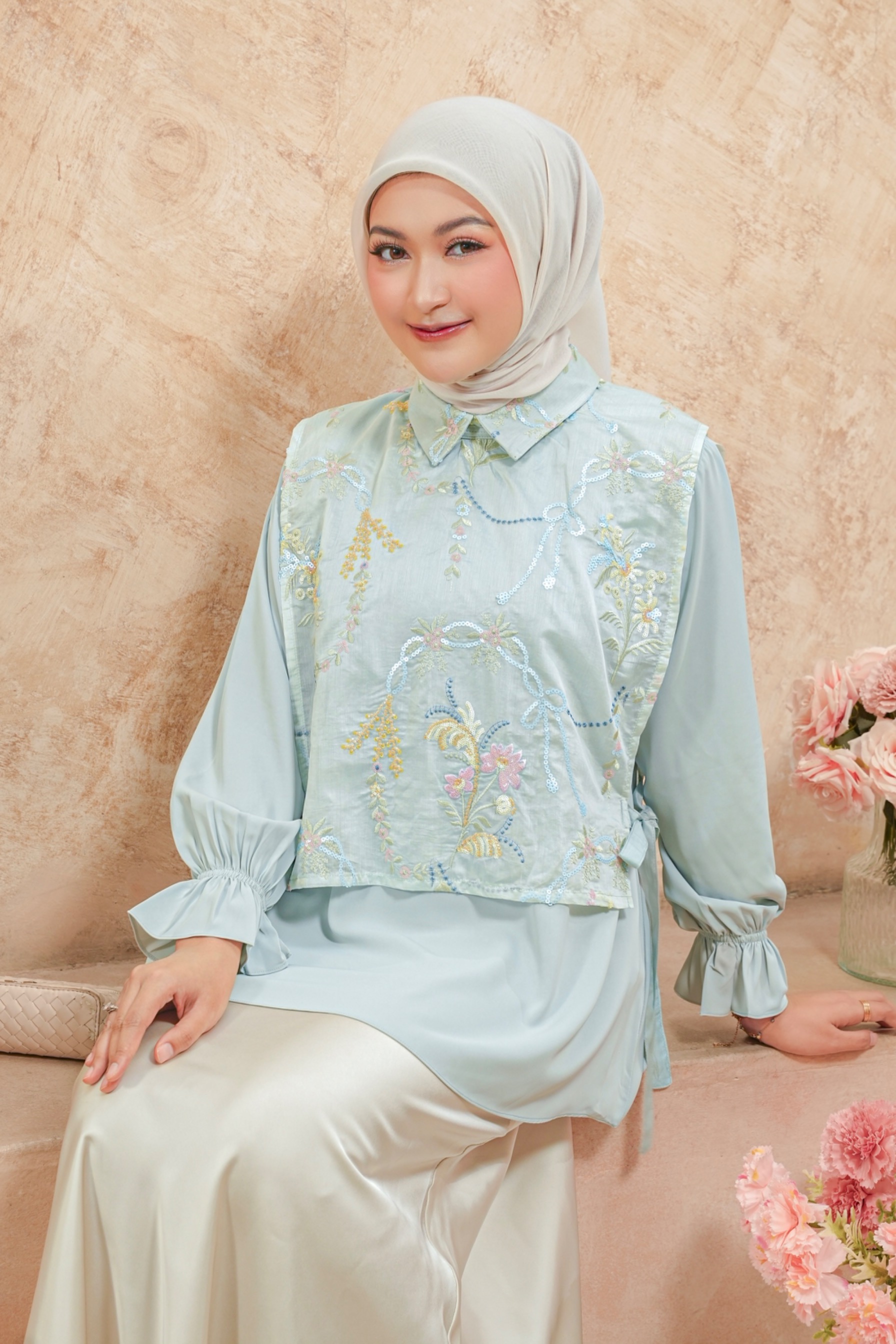 Aletha Vest Beads Tiffany