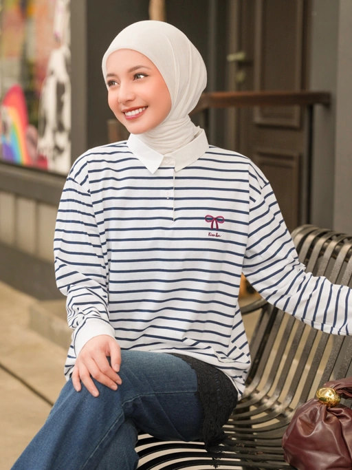 Image of Chia Stripe Shirt Vol.II Panjang Normal Whisper