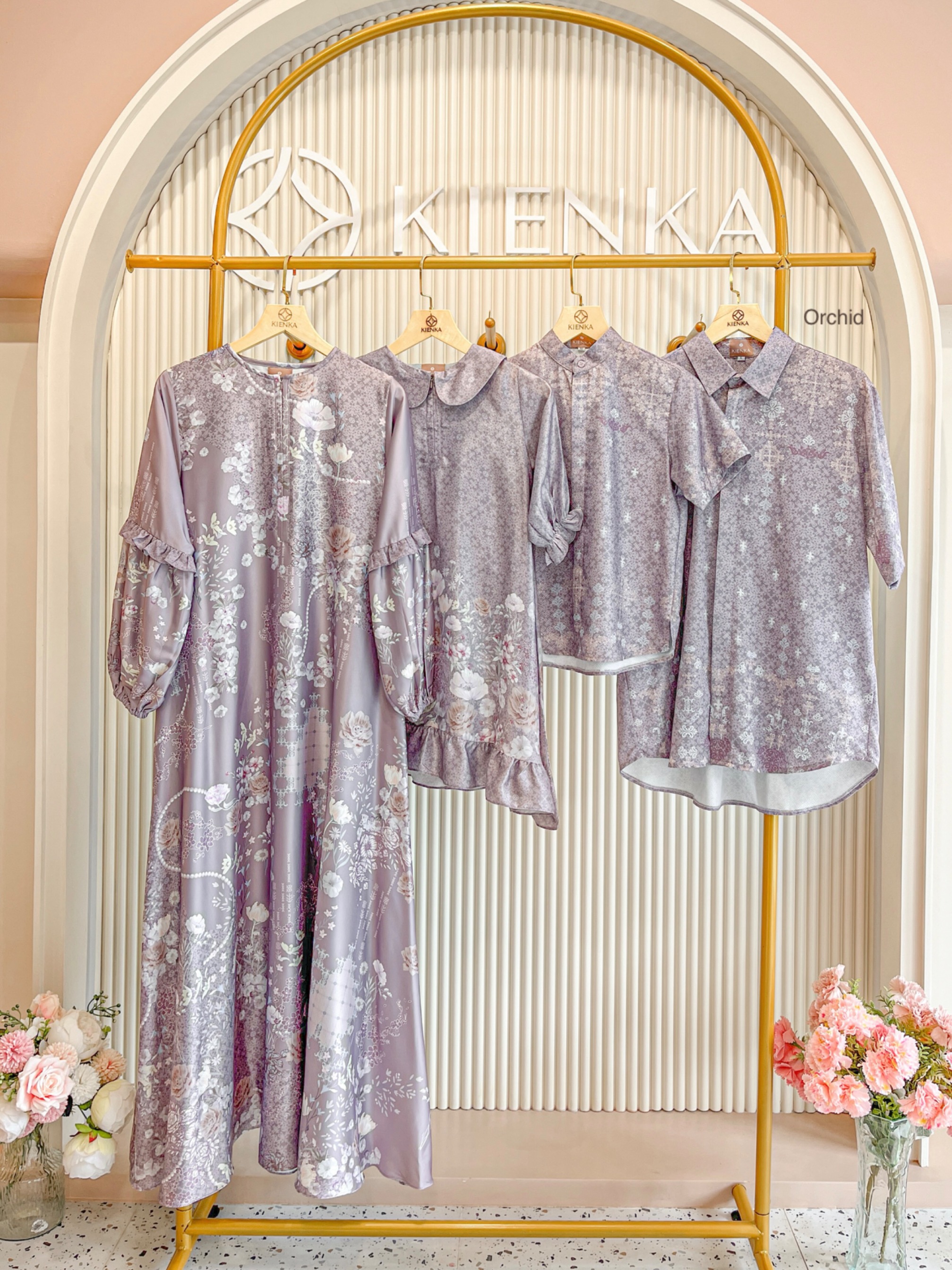 Lumira Dress Ibu Orchid