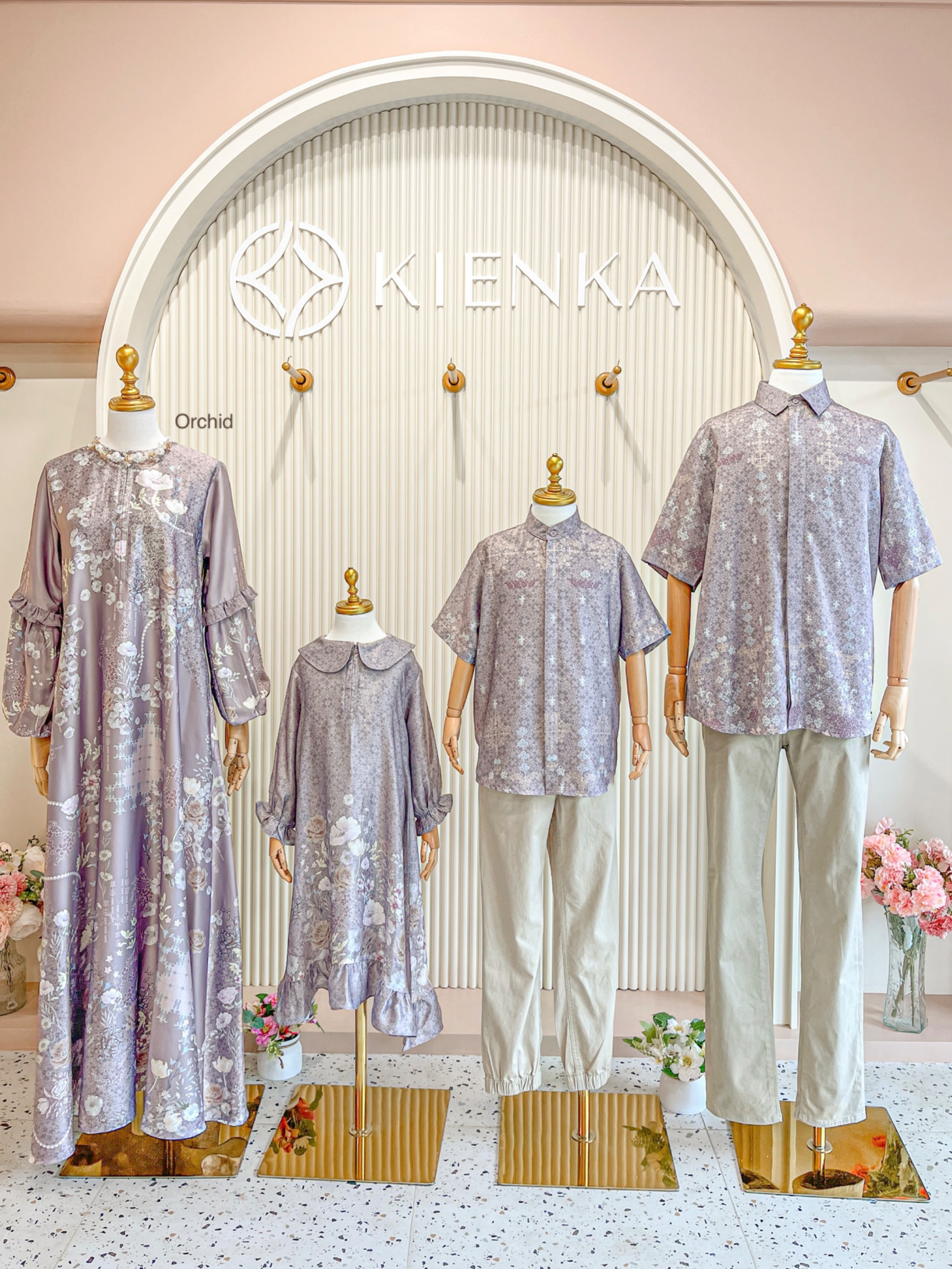Lumira Dress Ibu Orchid