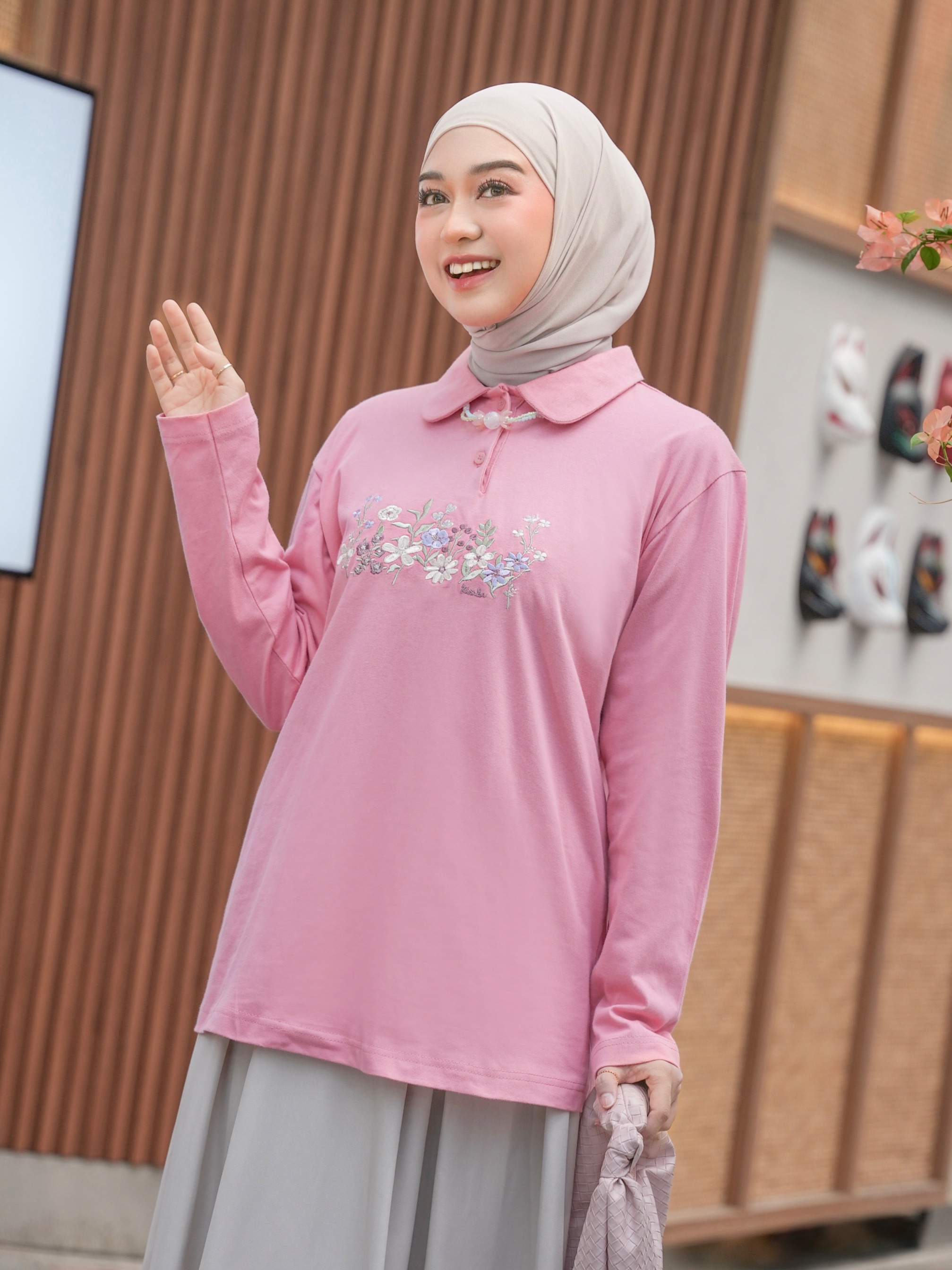 Liora Shirt Flamingo