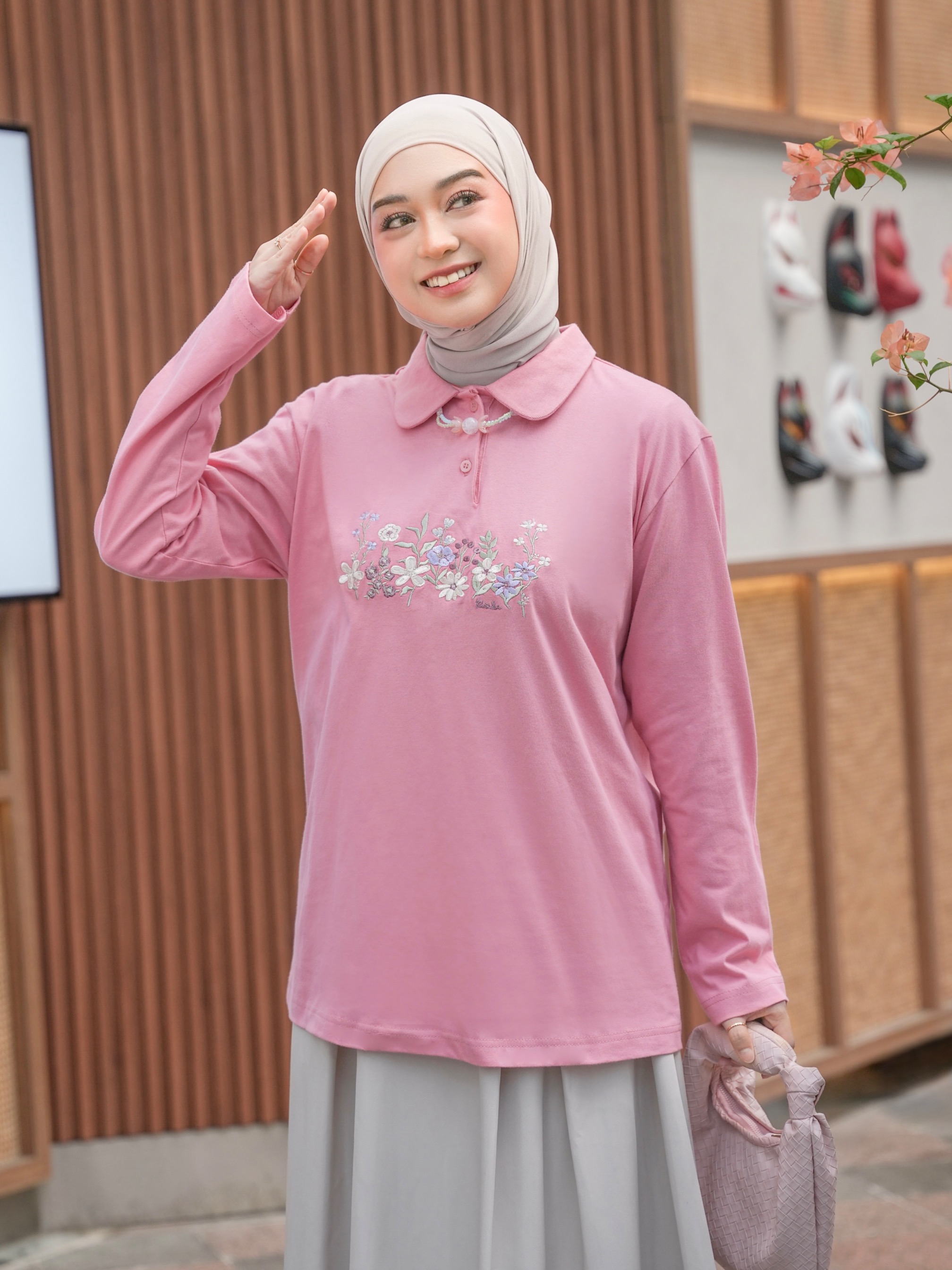 Liora Shirt Flamingo