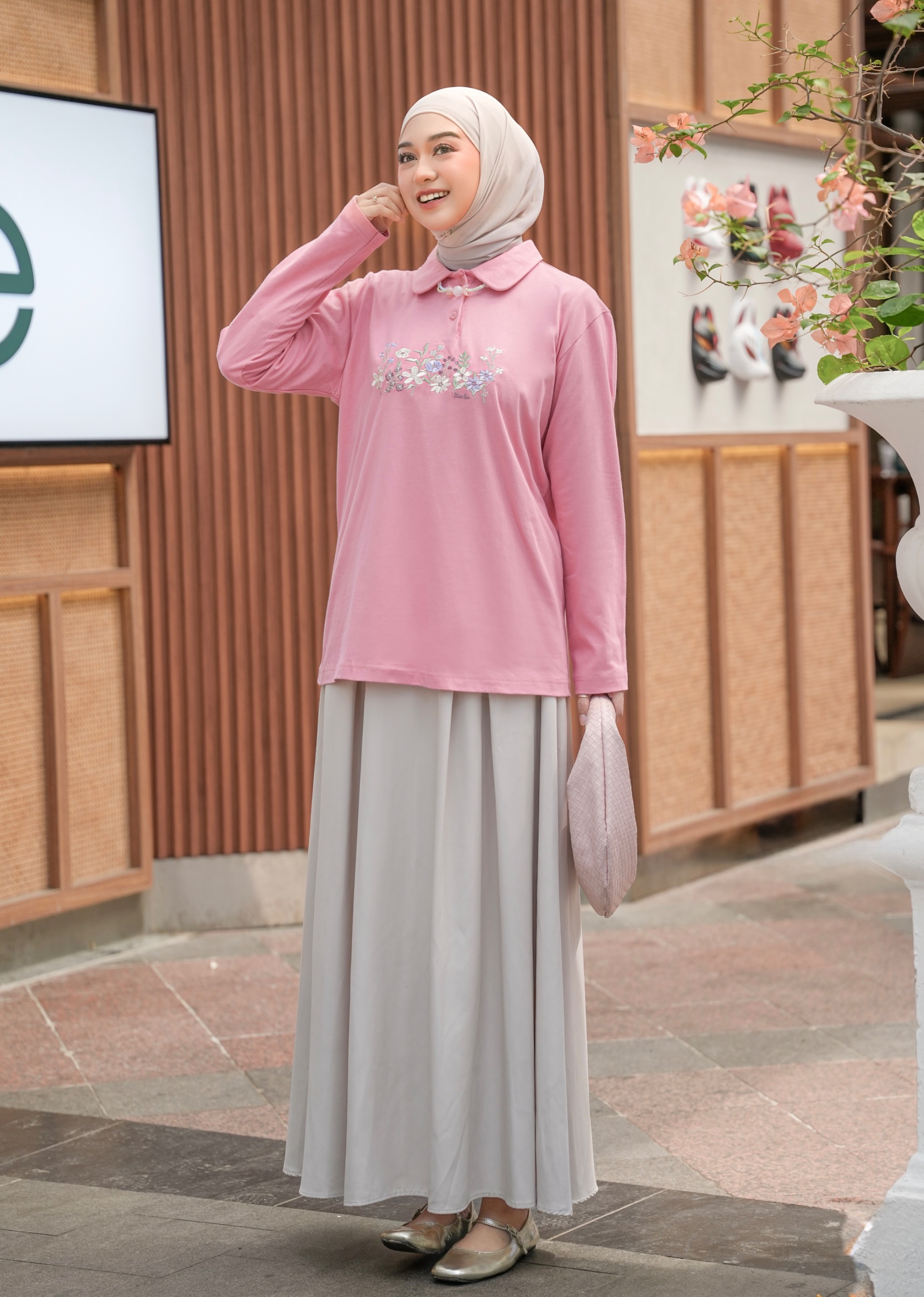 Liora Shirt Flamingo