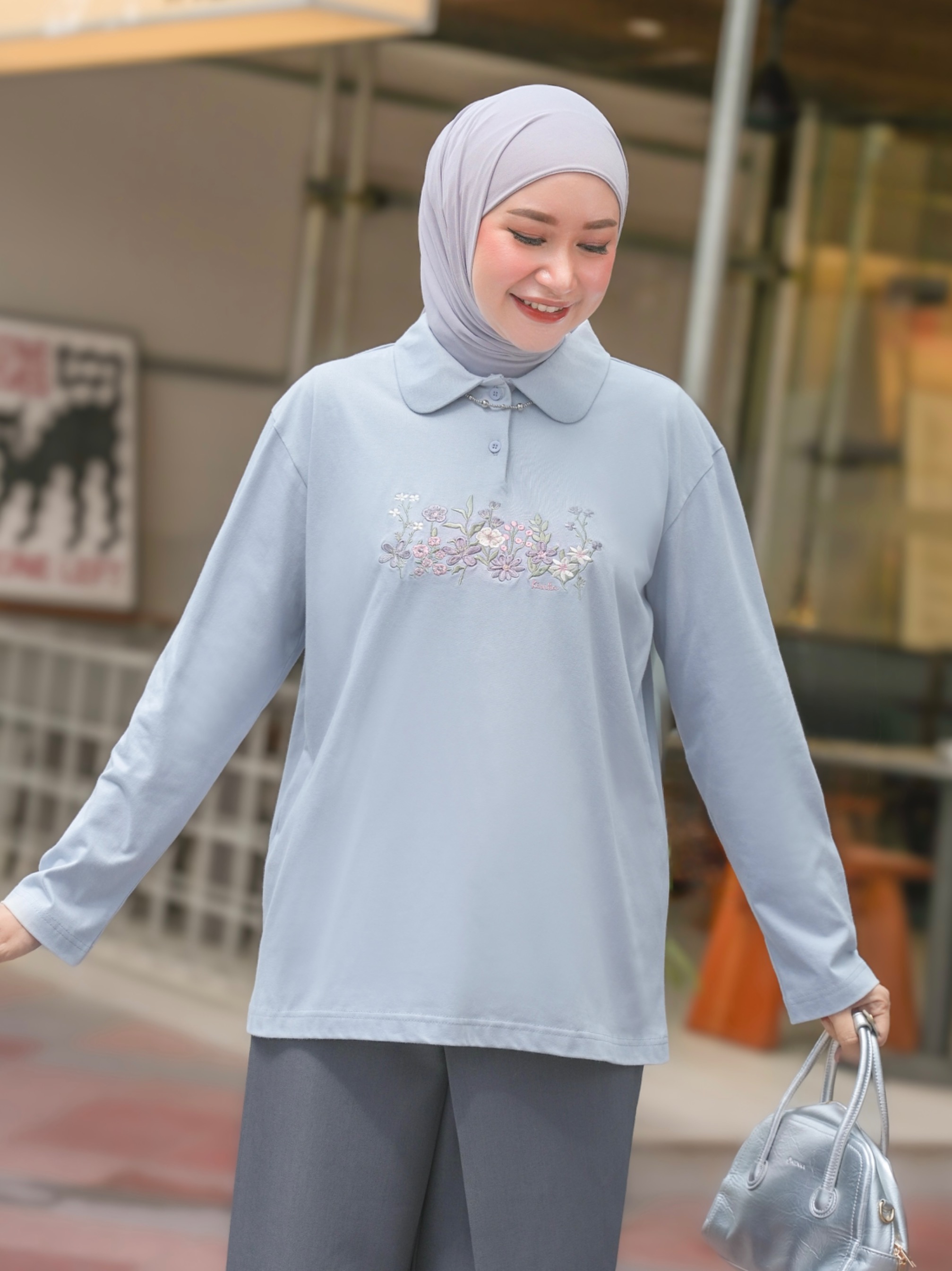 Liora Shirt Griss 