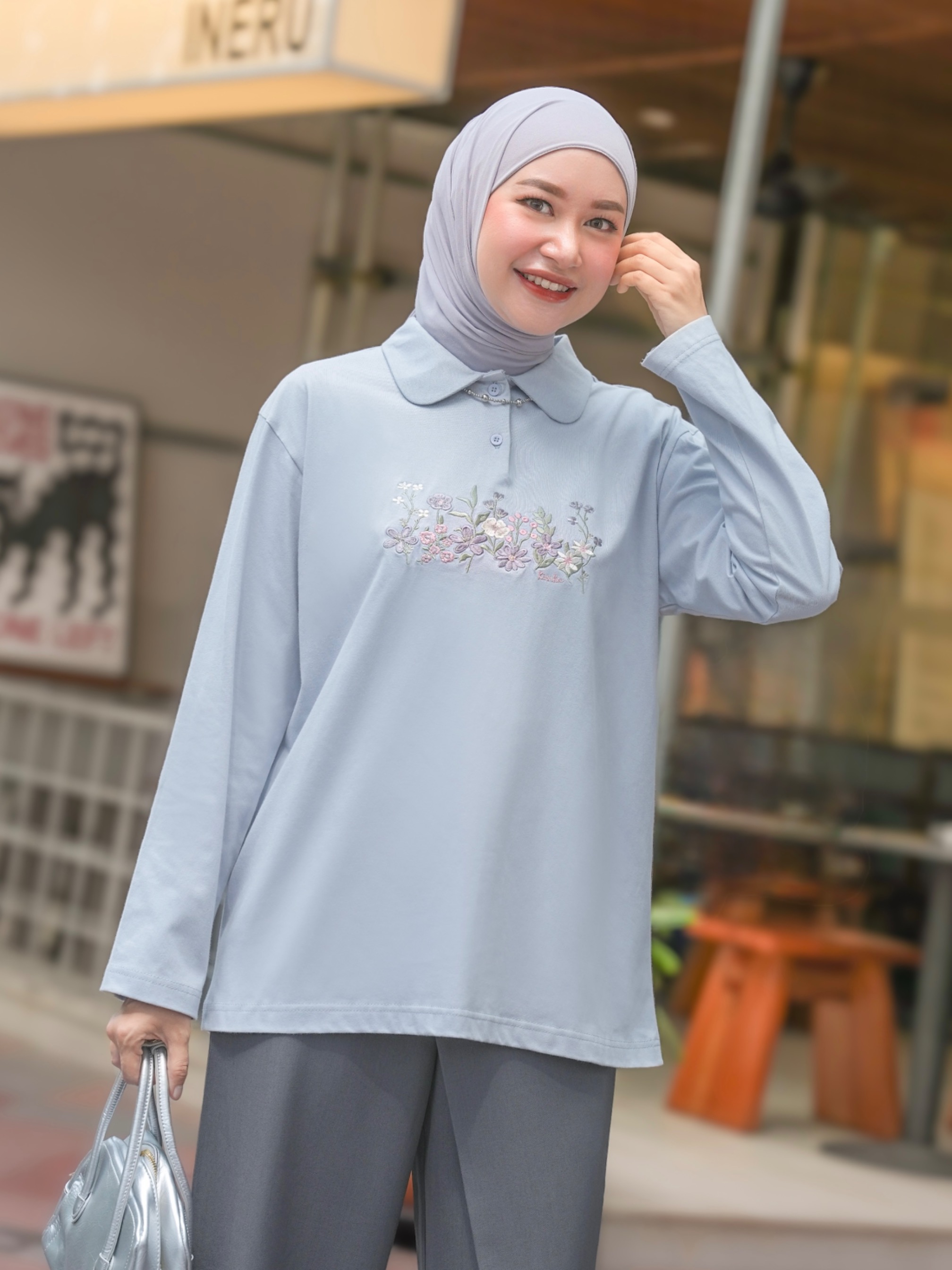 Liora Shirt Griss 