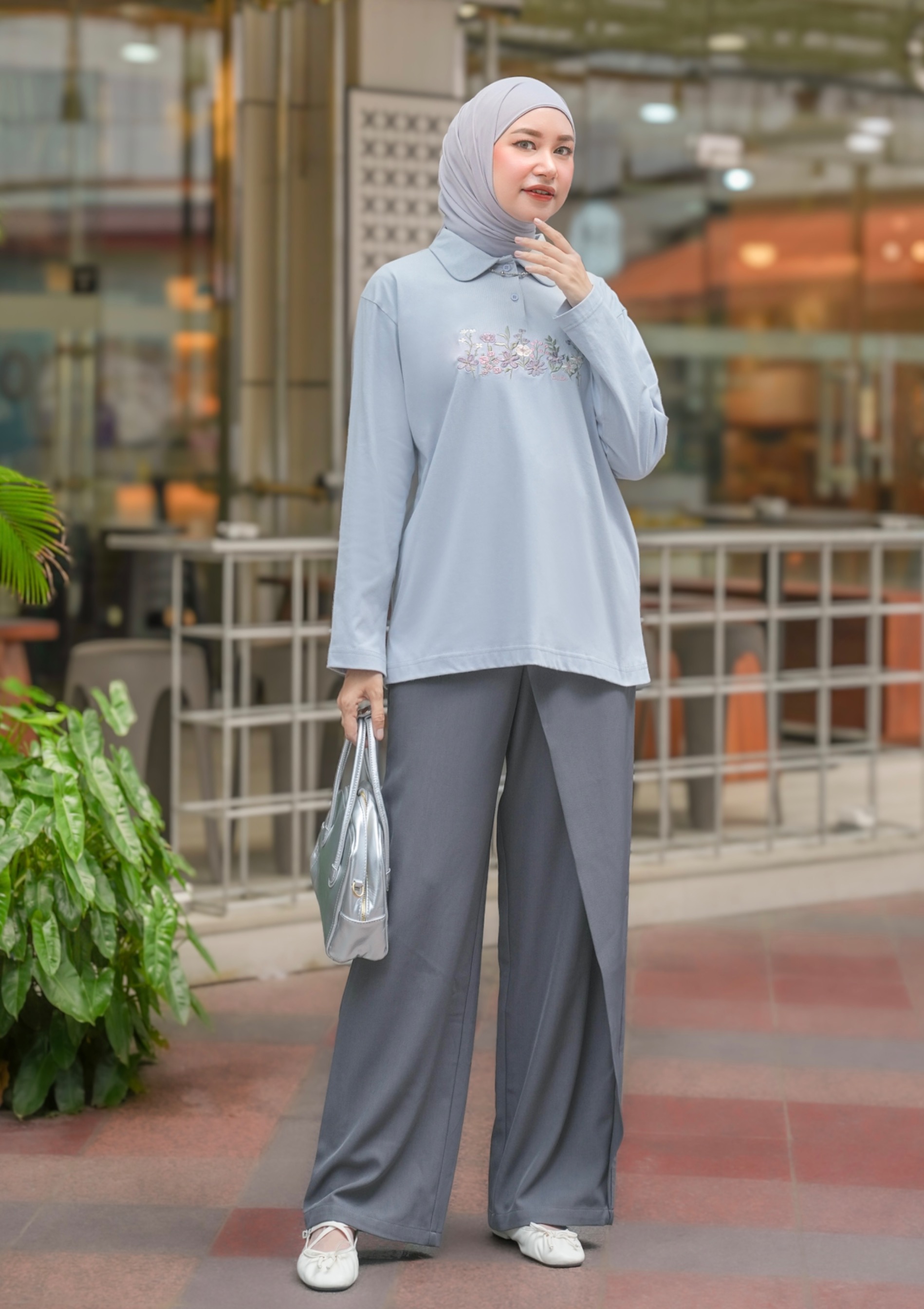 Liora Shirt Griss 
