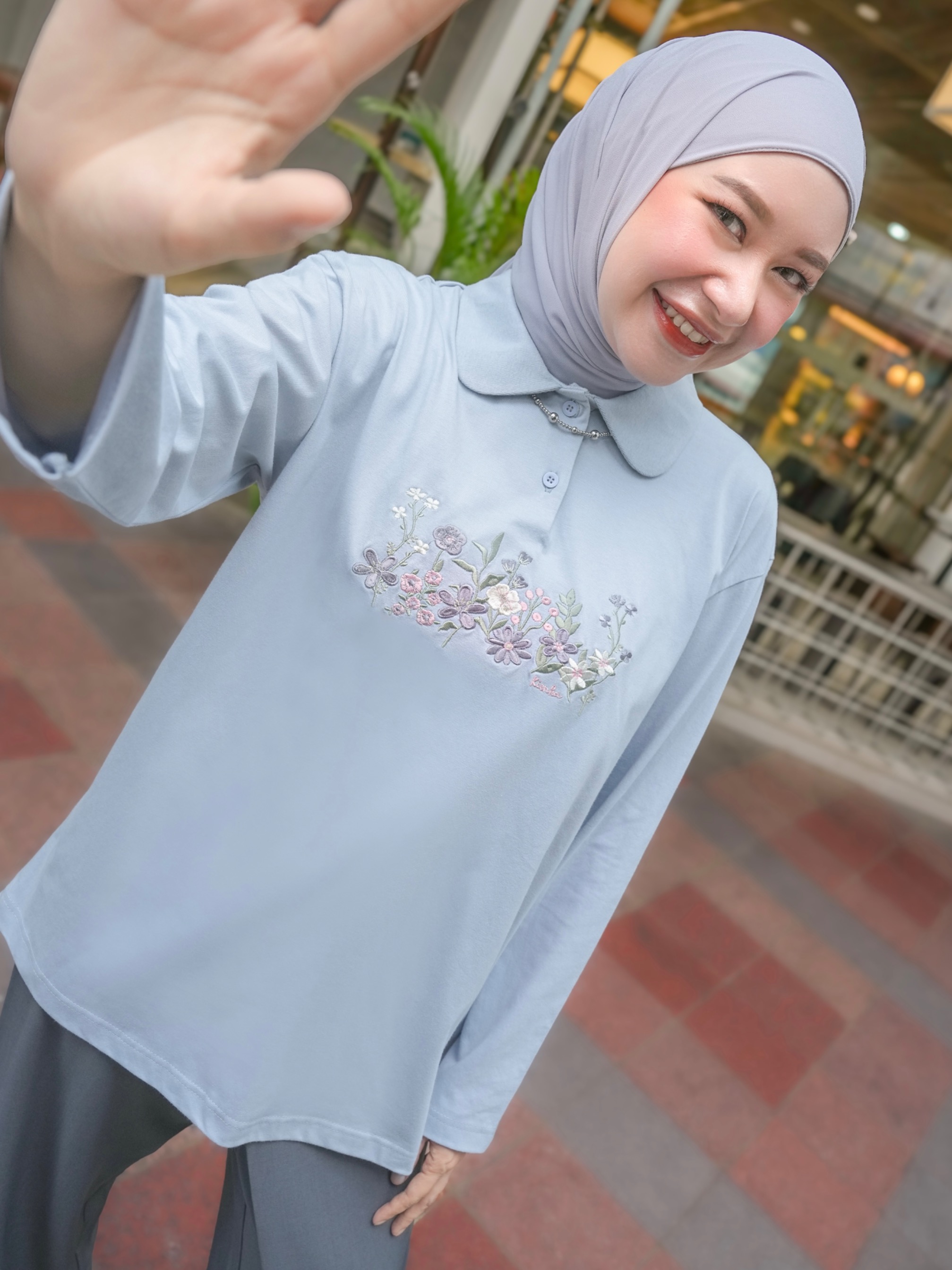 Liora Shirt Griss 
