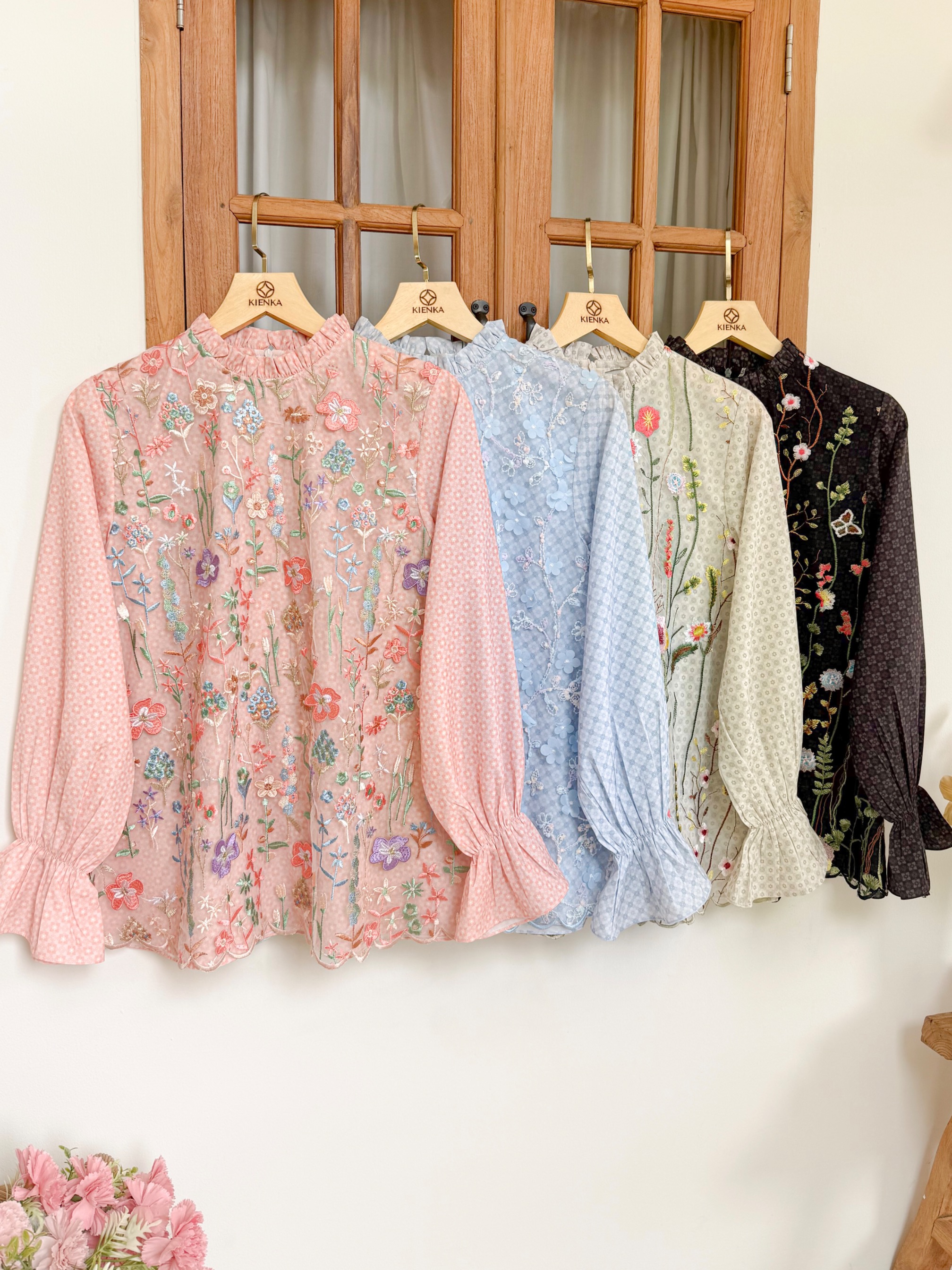 Elena Lace Blouse Fuzz