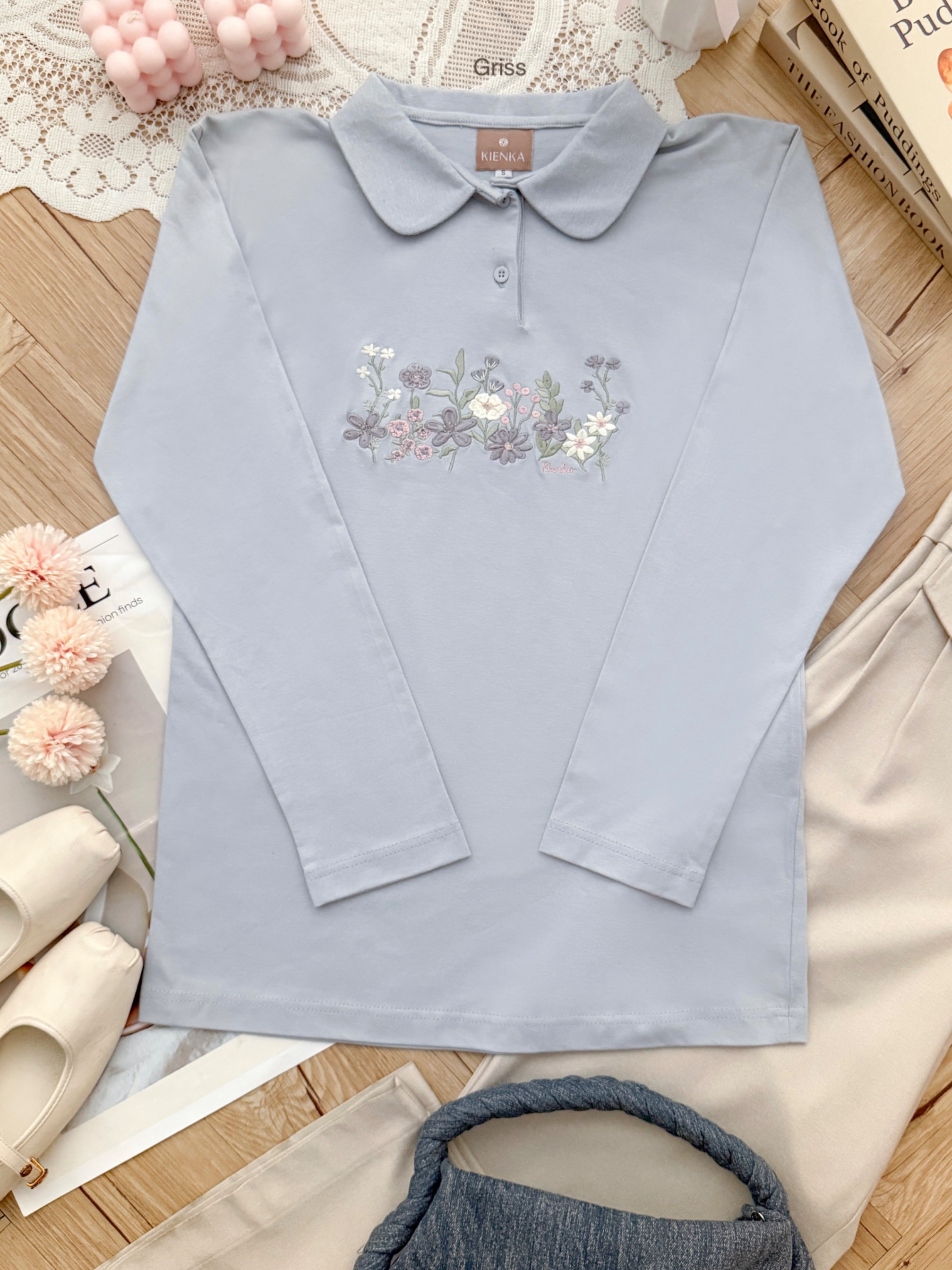 Liora Shirt Griss 