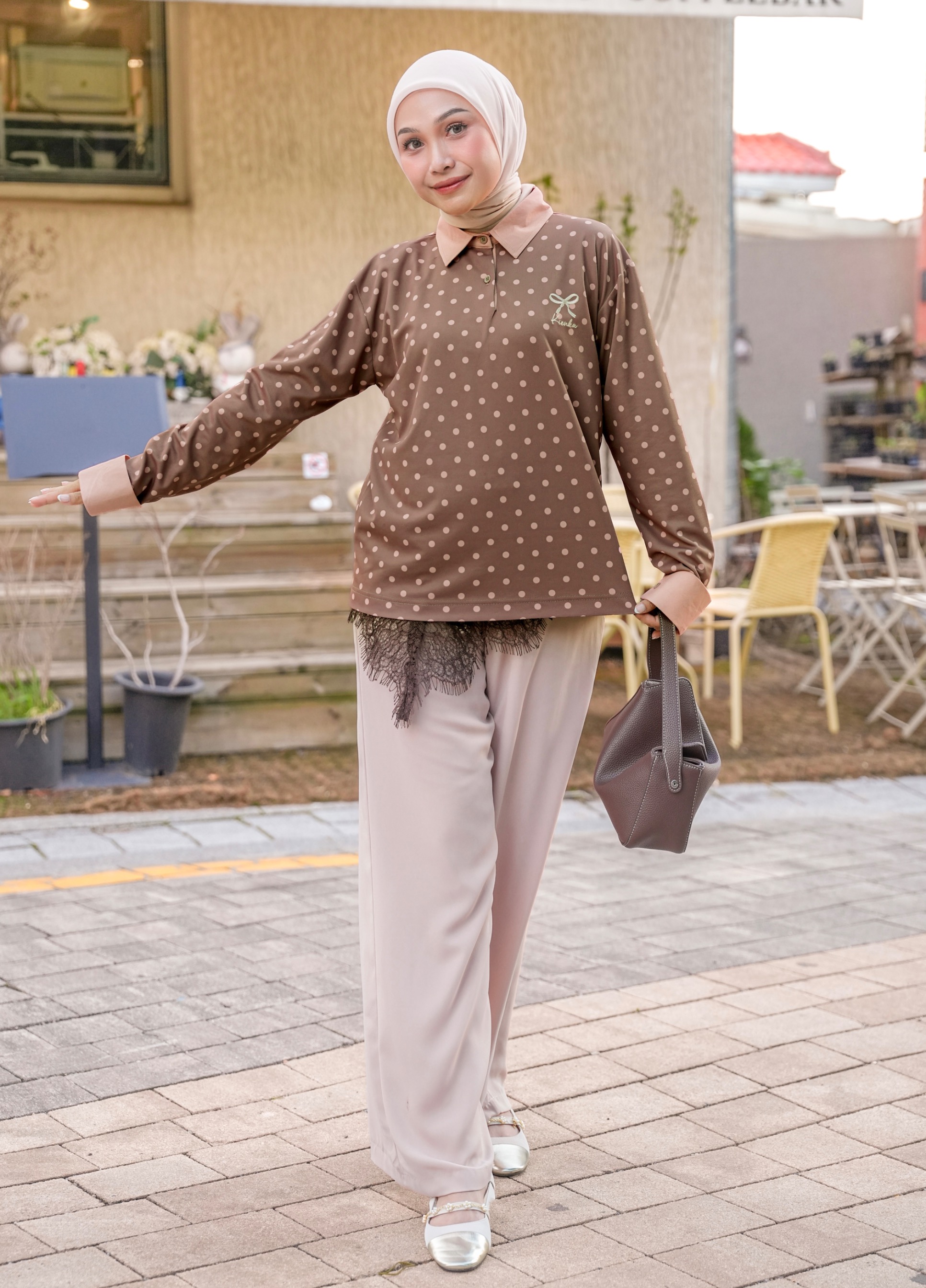 Nala Polka Shirt Milo