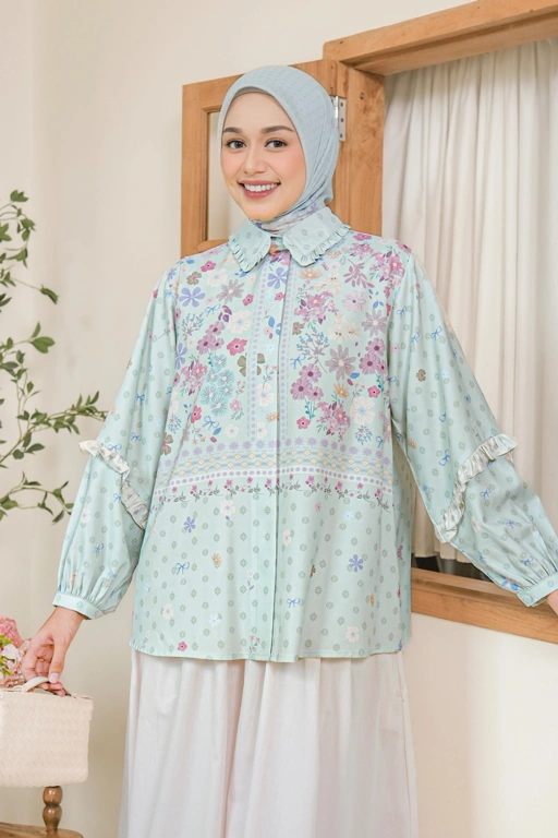 Image of Denara Blouse Minty